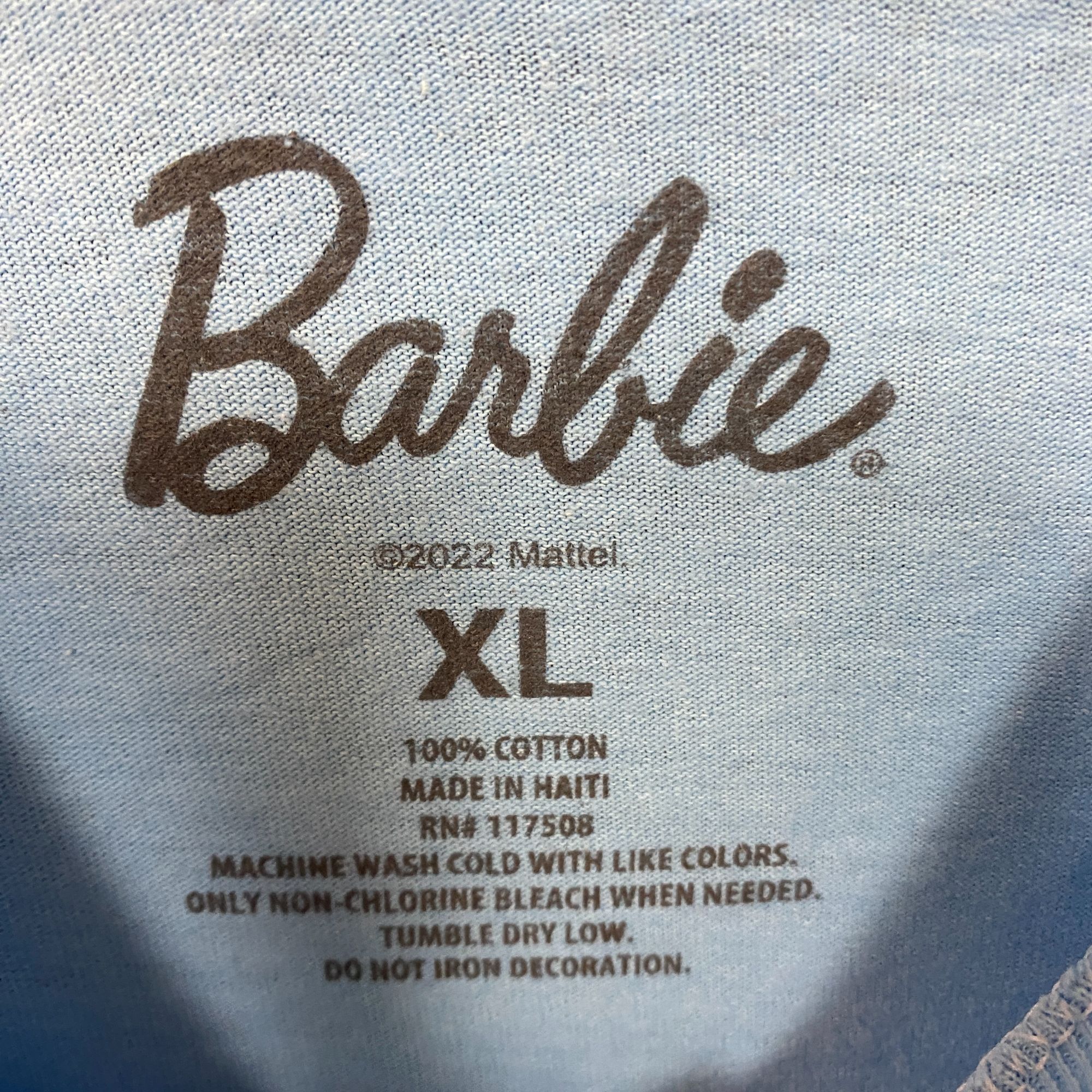 Other Barbie Together We Shine Blue T-Shirt XL Size XL / US 12-14 / IT 48-50 - 5 Thumbnail