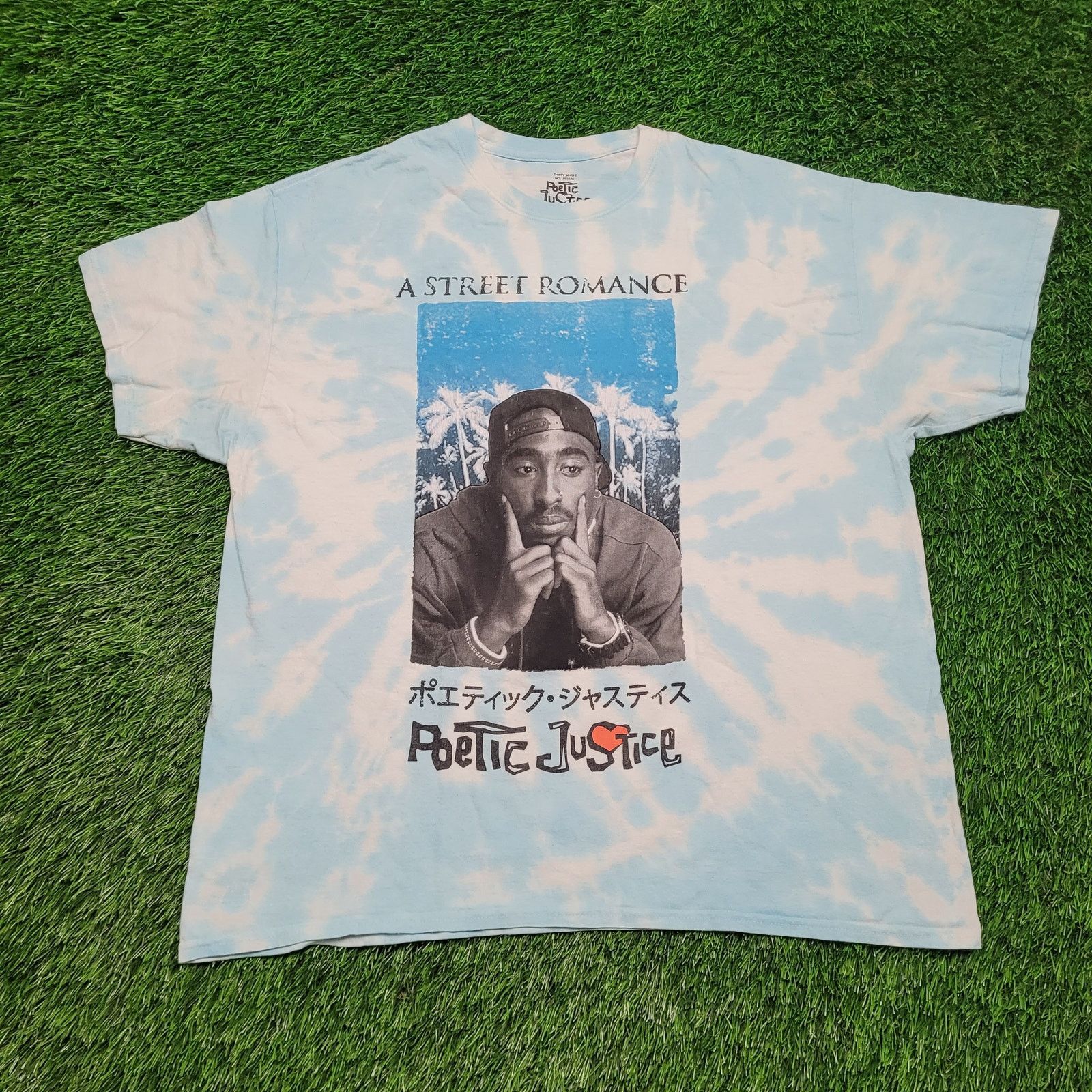 Other Tupac 2Pac Poetic Justice 1993 Movie T-Shirt XL Tie-Dye Size US XL / EU 56 / 4 - 1 Thumbnail