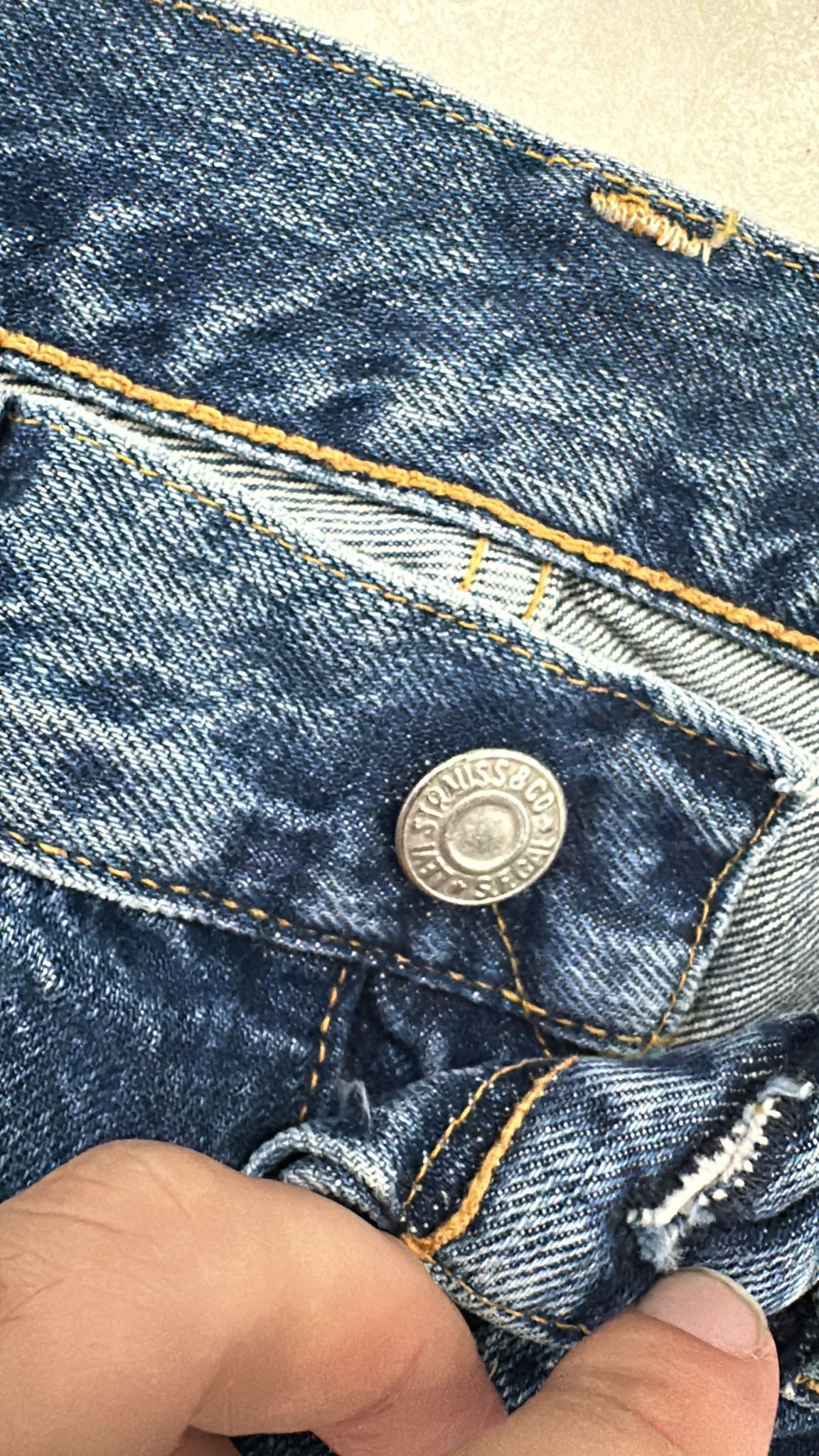 Levi's Vintage Clothing LVC Levi's Vintage Clothing 1947 501XX BigE Selvedge Jeans Size US 36 / EU 52 - 6 Thumbnail