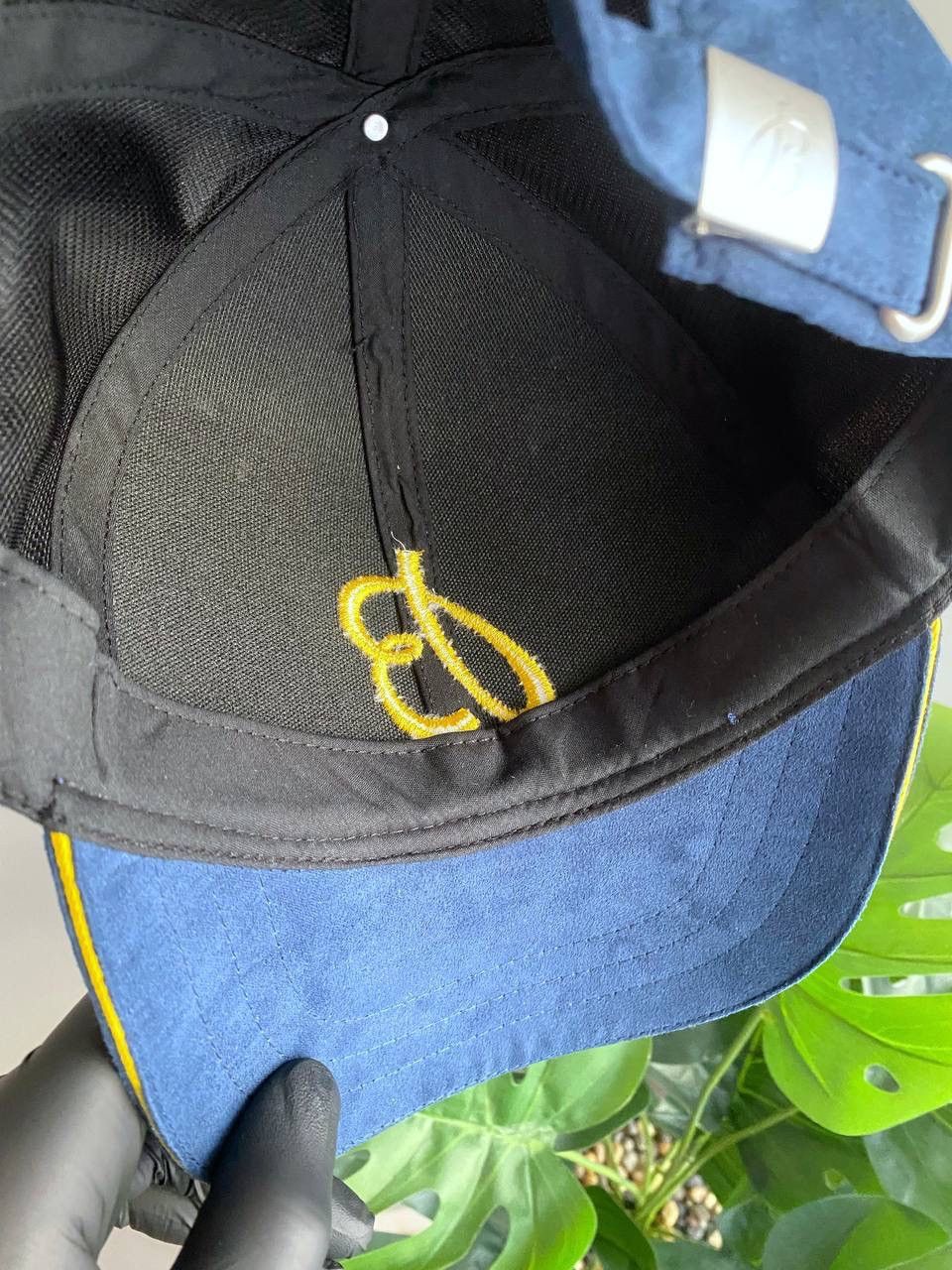 Breitling × Designer Breitling Watch Men's Blue/Yellow Cap, One Size Size ONE SIZE - 13 Thumbnail
