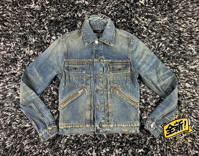 Amiri Amiri Vintage denim jacket Size US XS / EU 42 / 0 - 1 Thumbnail