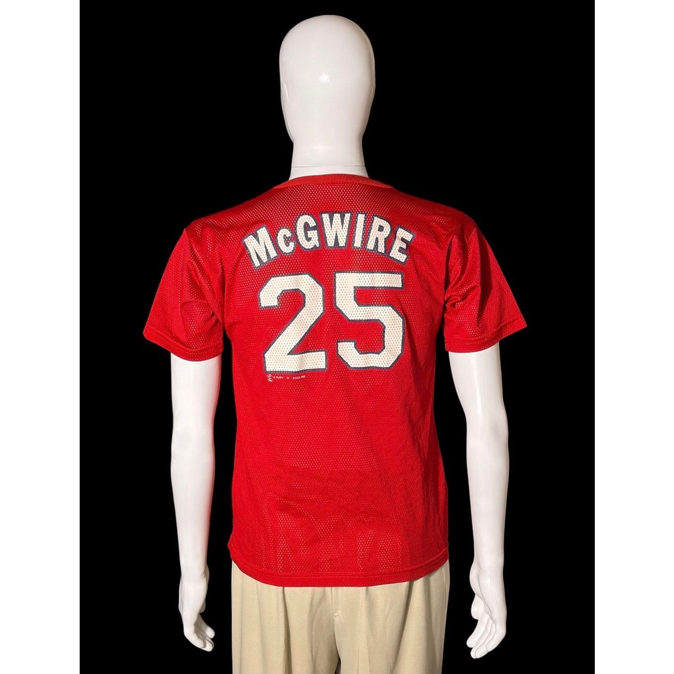 MLB × Vintage 1998 MLB St Louis Cardinals McGwire See Through Mesh Jersey Size S / US 4 / IT 40 - 2 Thumbnail