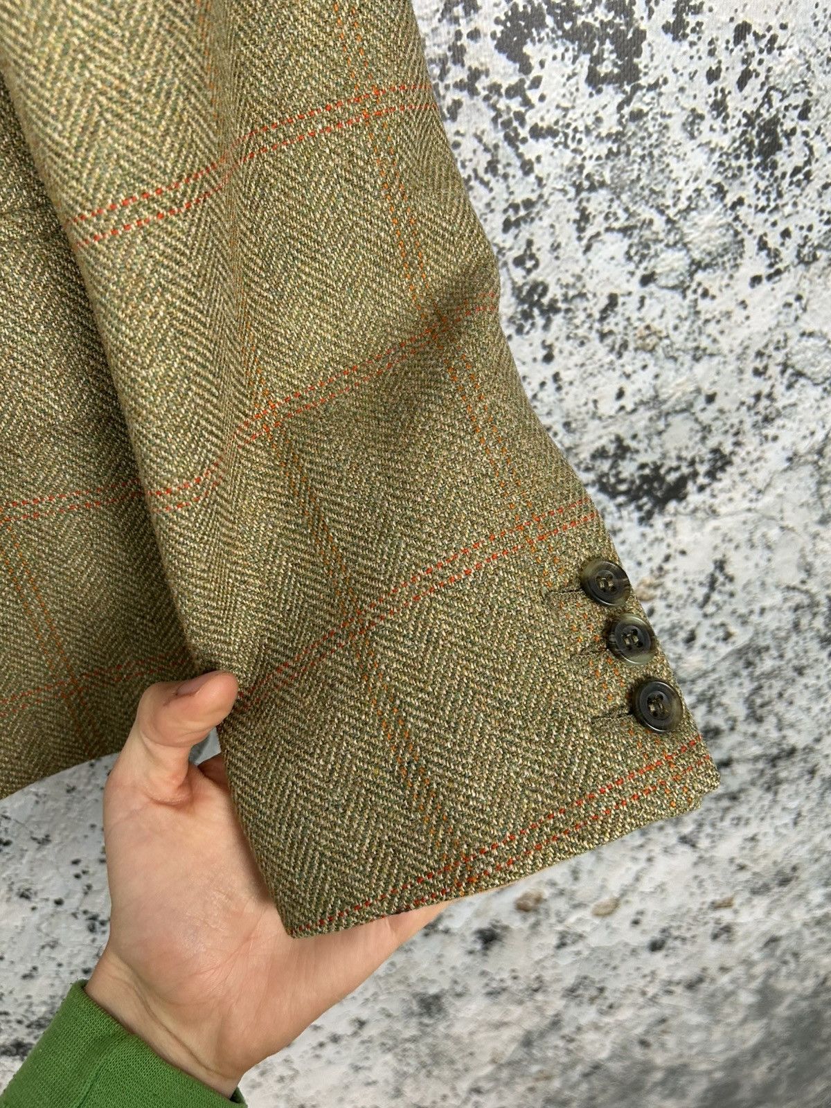 Vintage Oliver Brown London Wool Blazer Avant Garde Designer Vintage Size M / US 6-8 / IT 42-44 - 5 Thumbnail