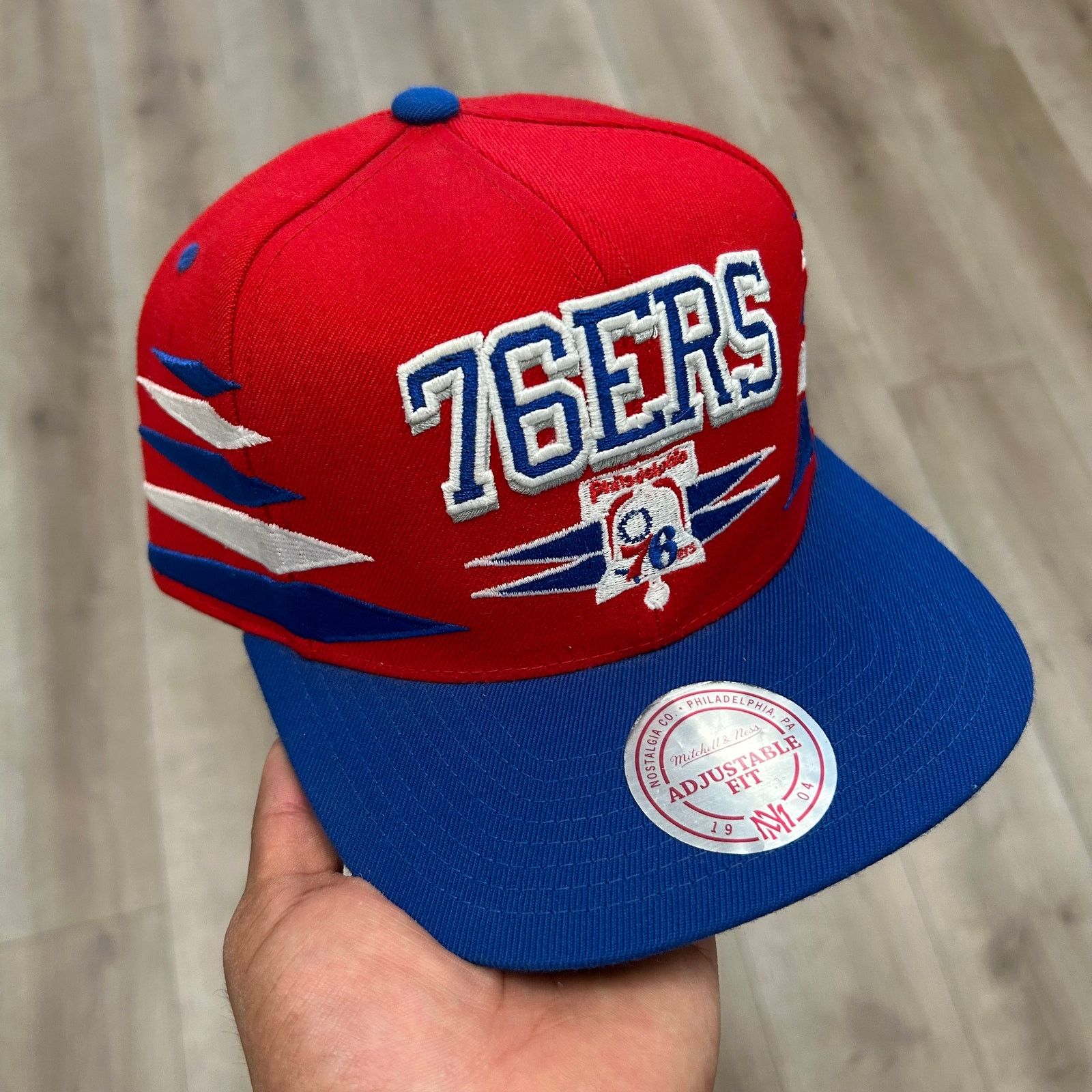 Mitchell & Ness Mitchell & Ness Philadelphia 76ers Hardwood snapback hat cap Size ONE SIZE - 1 Thumbnail