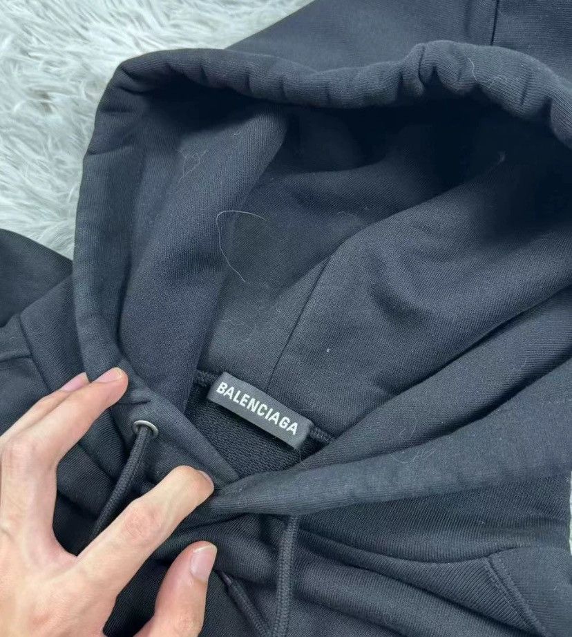 Balenciaga Balenciaga Cola Wave Hoodie 2410-Nextarrow Size US XS / EU 42 / 0 - 6 Thumbnail