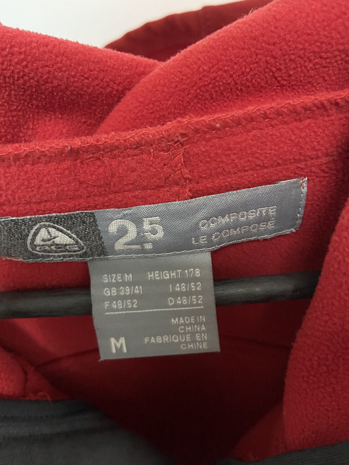 Nike Acg Vintage Zip Hoodie Soft Shell Logo Embroidered