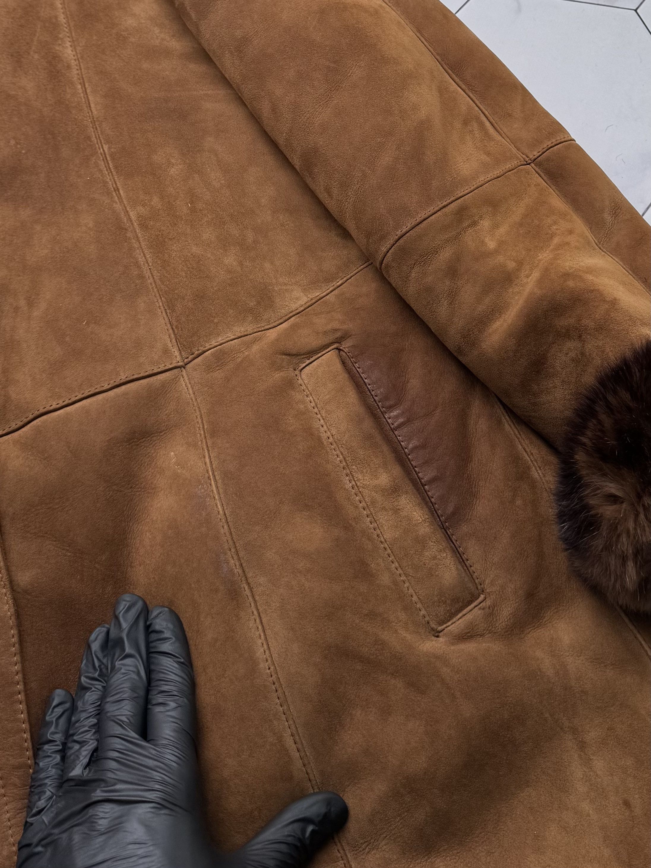 Vintage Vintage Real Sheepskin Coat Shearling Leather Luxury Winter Size M / US 6-8 / IT 42-44 - 9 Thumbnail