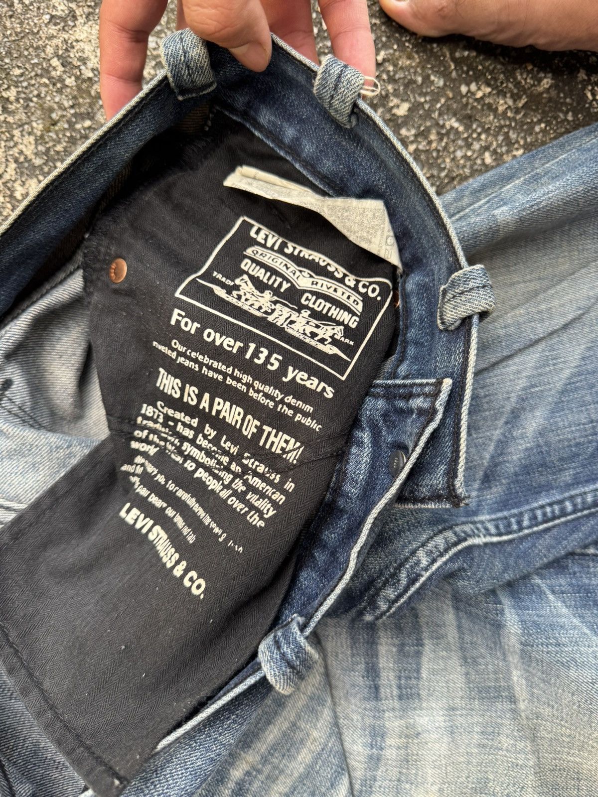 Levi's × Vintage Levis 504 straight special edition Size US 31 - 9 Thumbnail