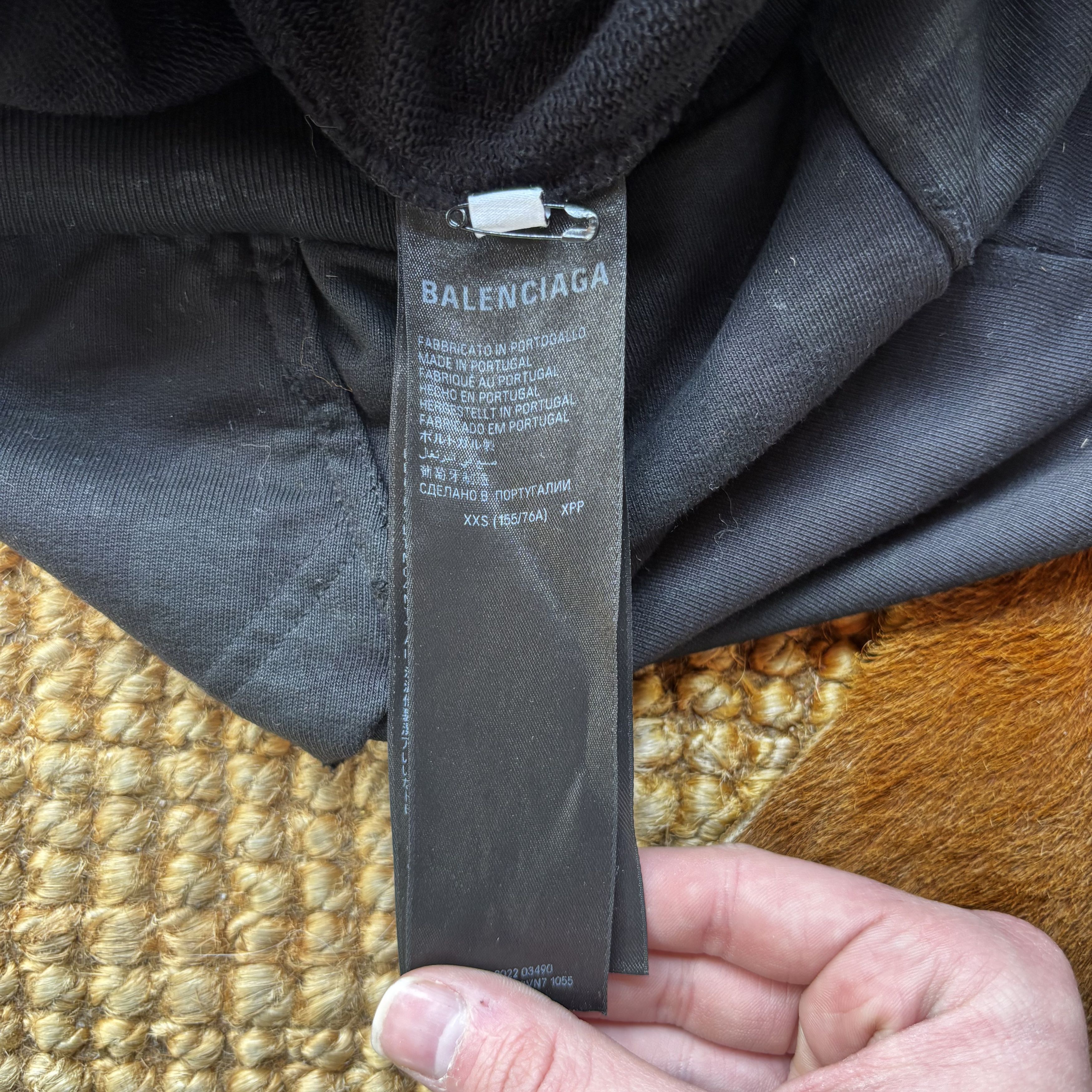 Balenciaga Balenciaga Crypto BB-print hoodie Size US XXS / EU 40 - 7 Thumbnail