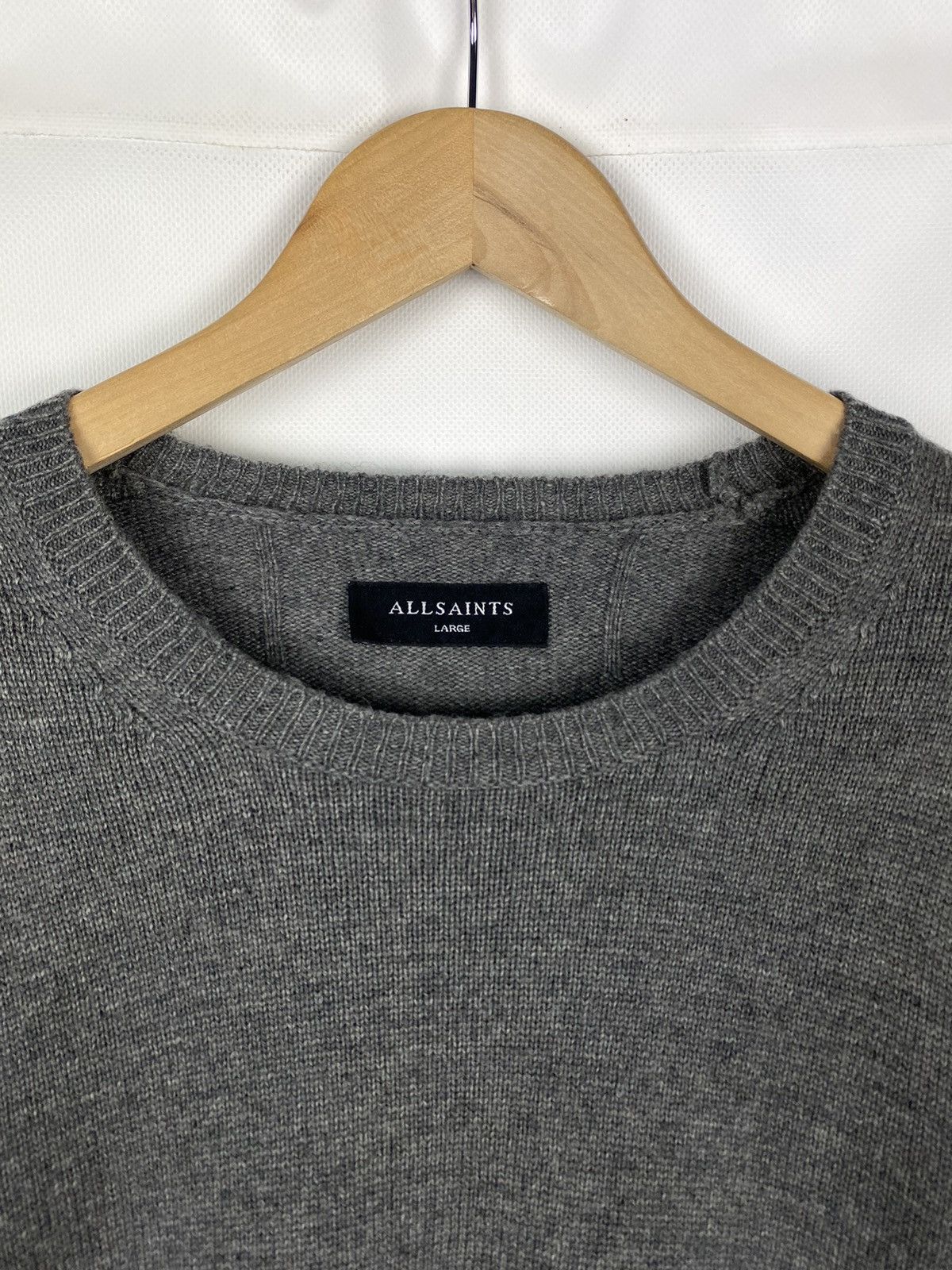 Allsaints Allsaints Travon Crew men’s wool blend sweater pullover Size US L / EU 52-54 / 3 - 8 Thumbnail