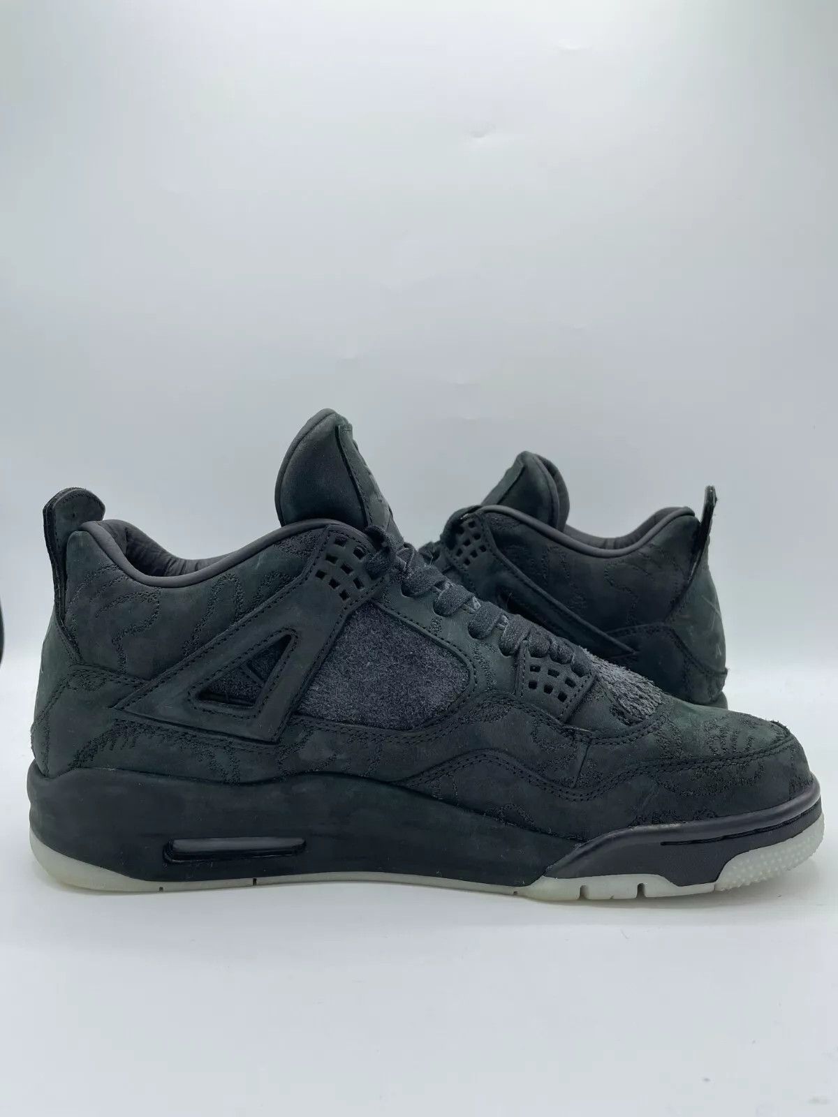 Jordan Brand × Kaws KAWS Jordan 4 Retro High Black Size US 10 / EU 43 - 6 Thumbnail