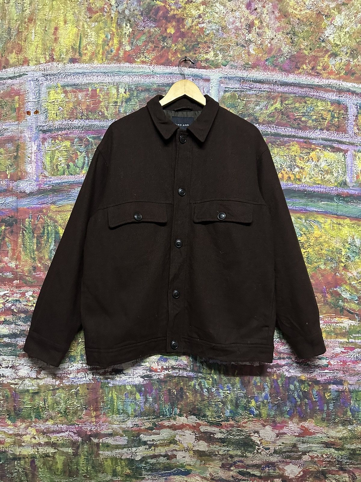 Japanese Brand Niko And wool jacket Size US L / EU 52-54 / 3 - 1 Thumbnail