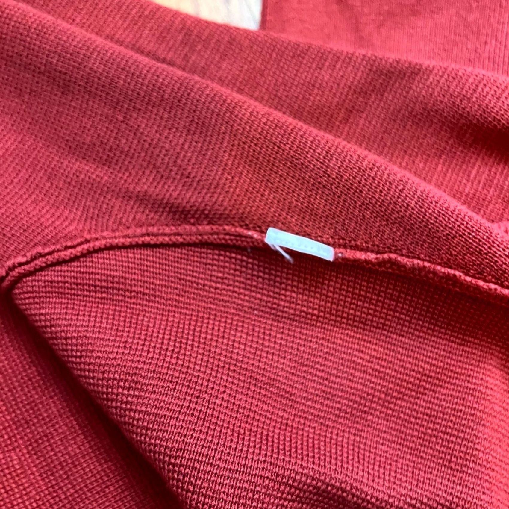 Eileen Fisher Eileen Fisher Womens XS Open Knit Cardigan Orange Red Size XS / US 0-2 / IT 36-38 - 7 Thumbnail