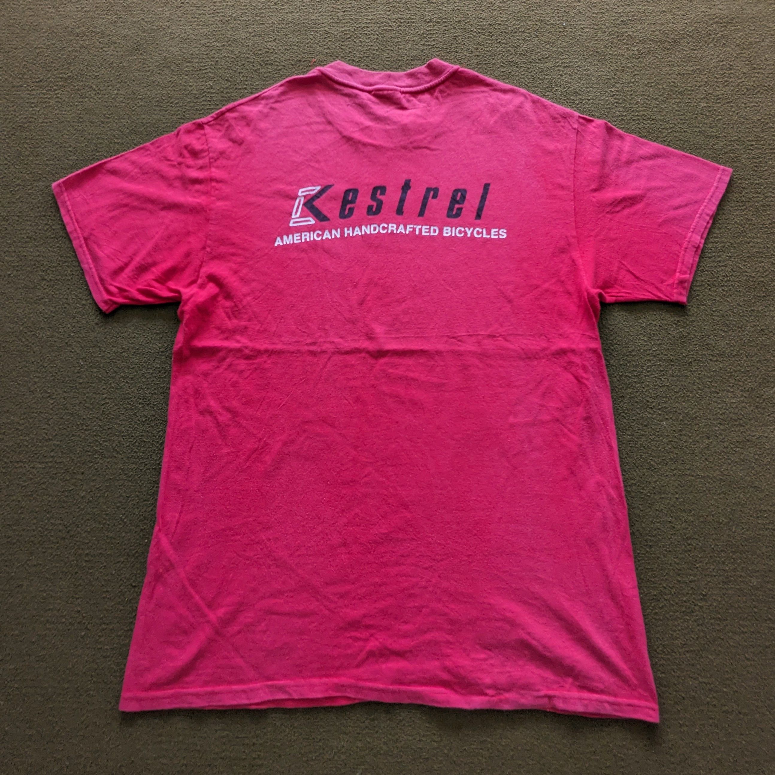 Vintage Vintage Kestrel American Handcrafted Bicycle T-shirt Size US L / EU 52-54 / 3 - 1 Thumbnail