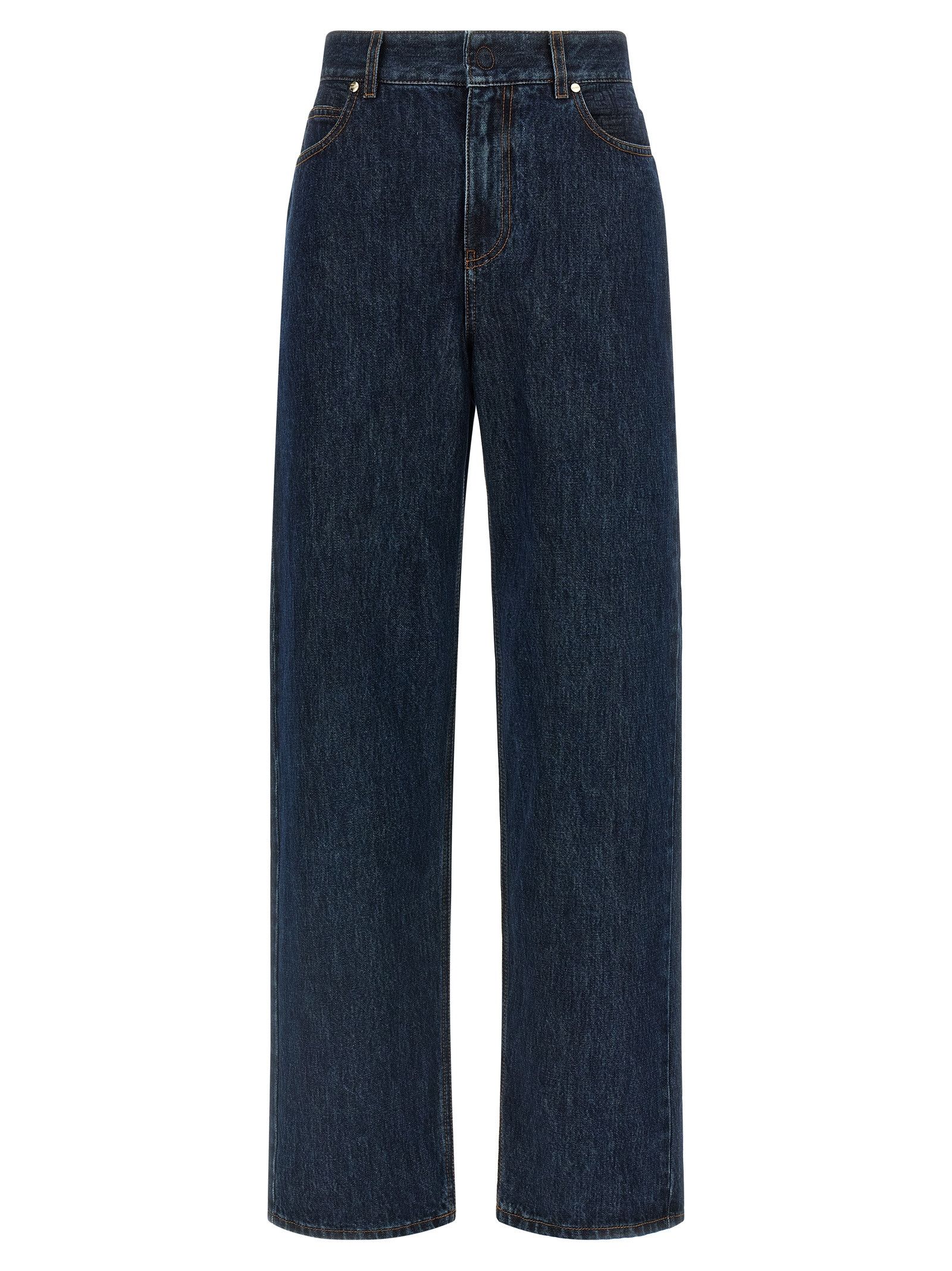 Fendi 'FF' padded jeans Size 26" / US 2 / IT 38 - 1 Thumbnail