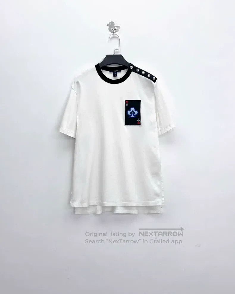 Louis Vuitton Louis Vuitton White shoulder breasted monogrammed embroide Size US XS / EU 42 / 0 - 1 Thumbnail