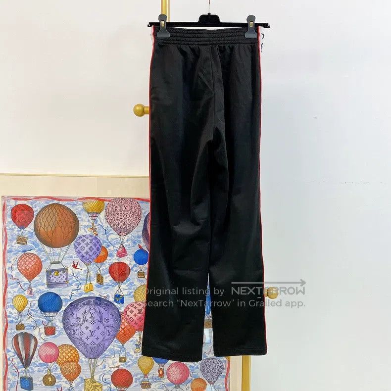 Givenchy Givenchy Black Side Logo Casual Pants Size US 36 / EU 52 - 2 Thumbnail