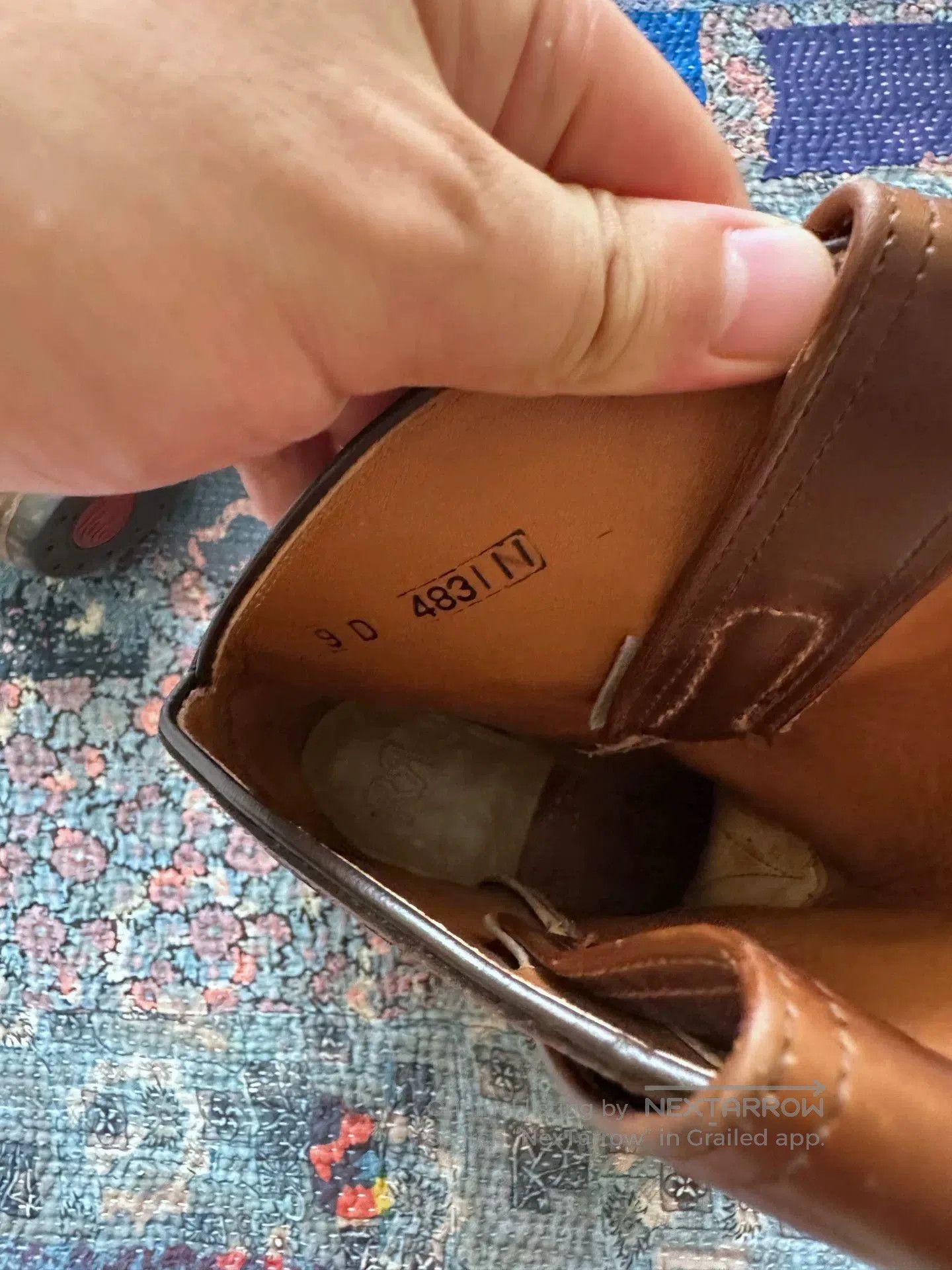RRL Ralph Lauren Vintage RRL Western Leather Boots. Size US 9 / EU 42 - 7 Thumbnail