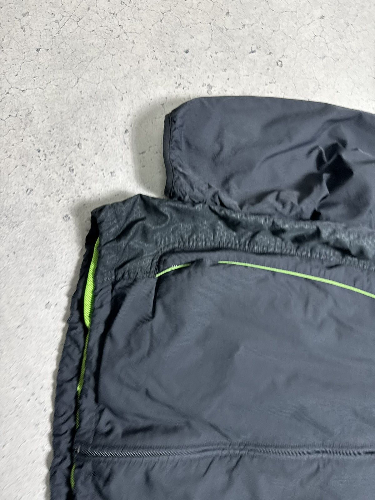 Nike Nike Shox Vintage Black Nylon Track Suit Jacket & Pants Dril Size US XXL / EU 58 / 5 - 3 Thumbnail