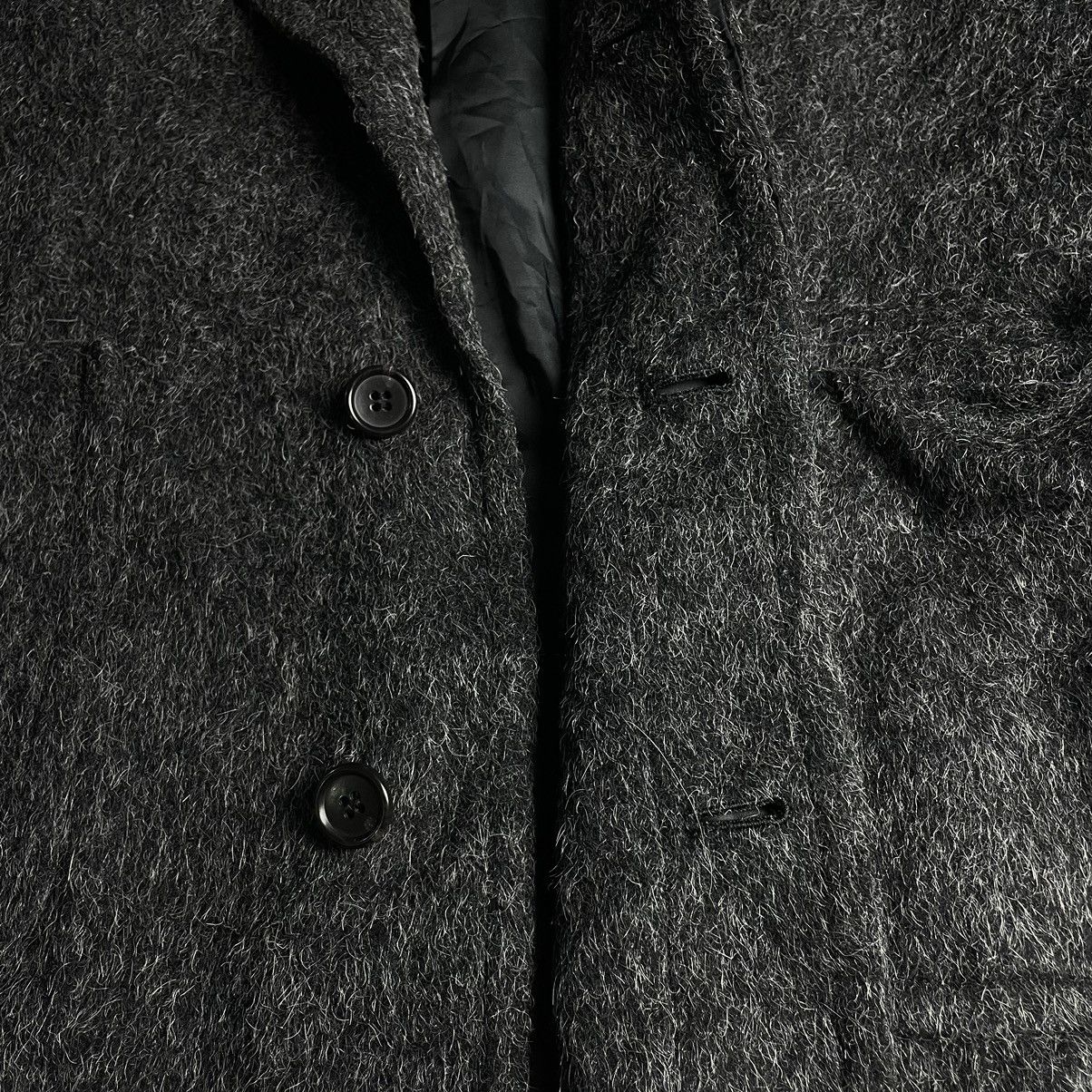 Ryuichiro Shimazaki 🇯🇵 RYUICHIRO SHIMAZAKI HOMME MOHAIR LONG COAT JACKET Size US M / EU 48-50 / 2 - 10 Thumbnail