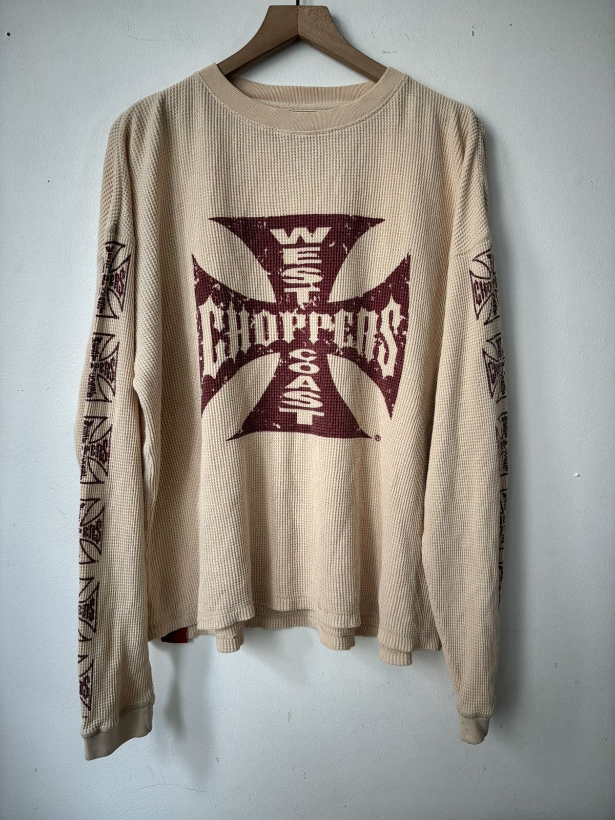 yyy様 00s West coast choppers waffle L VTG West Coast Choppers