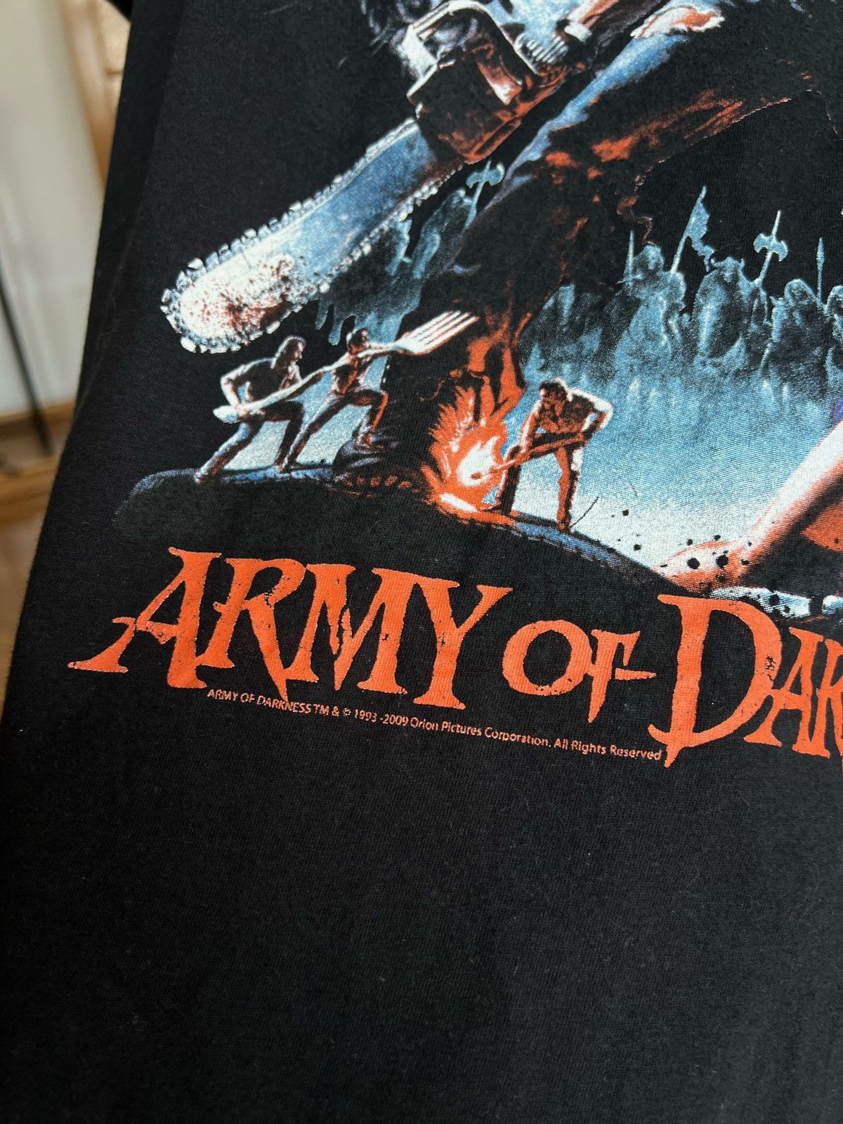 Rap Tees × Vintage Vintage Army Of Darkness RARE HORROR MOVIE Size US L / EU 52-54 / 3 - 4 Thumbnail