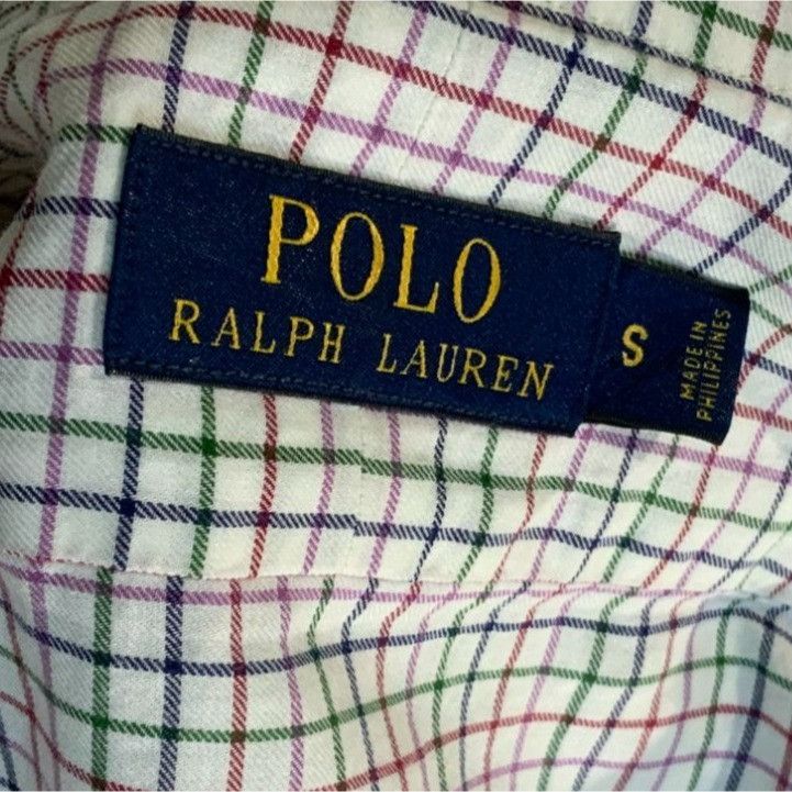 Polo Ralph Lauren Polo Ralph Lauren Multicolor Small Plaid Long Sleeve Shirt Size US S / EU 44-46 / 1 - 5 Thumbnail