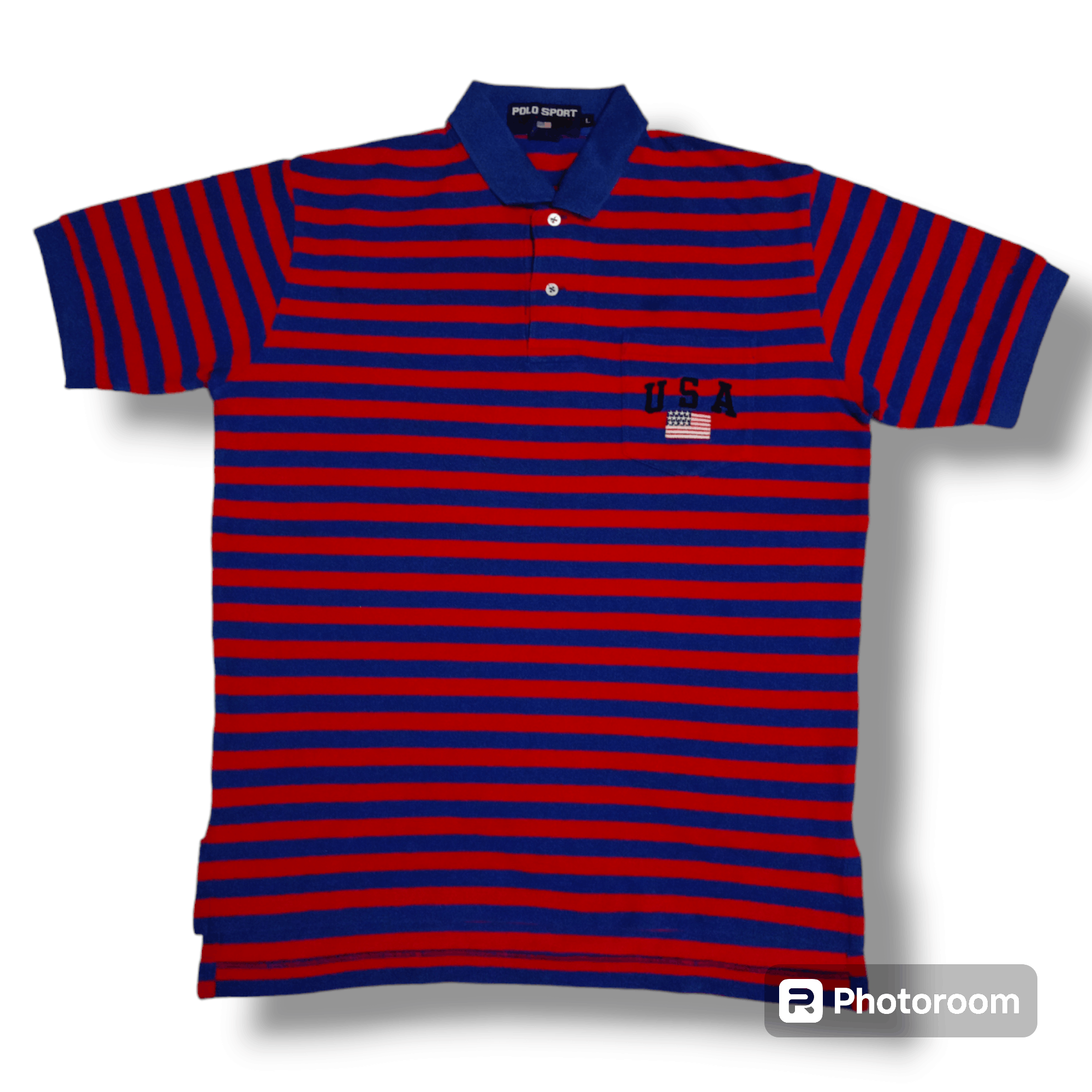 Designer × Polo Ralph Lauren × Vintage Polo sport t shirt Size US L / EU 52-54 / 3 - 1 Thumbnail
