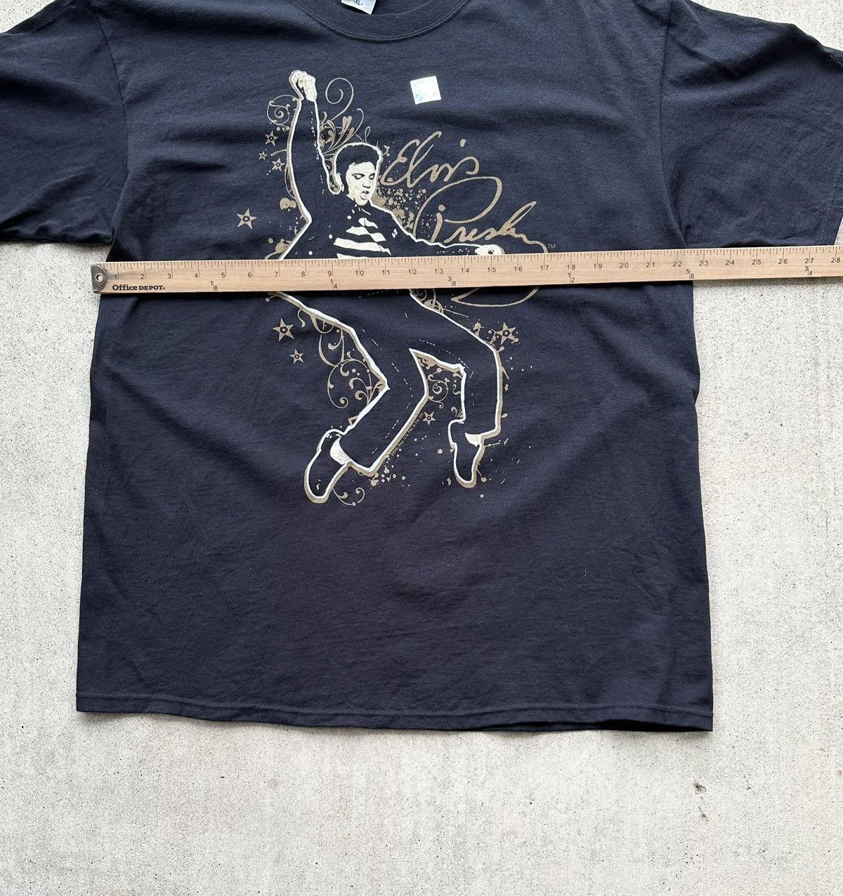 Band Tees × Liquid Blue × Vintage Vintage Elvis Presley T Shirt Liquid Blue Y2K Deadstock Size US XL / EU 56 / 4 - 4 Thumbnail
