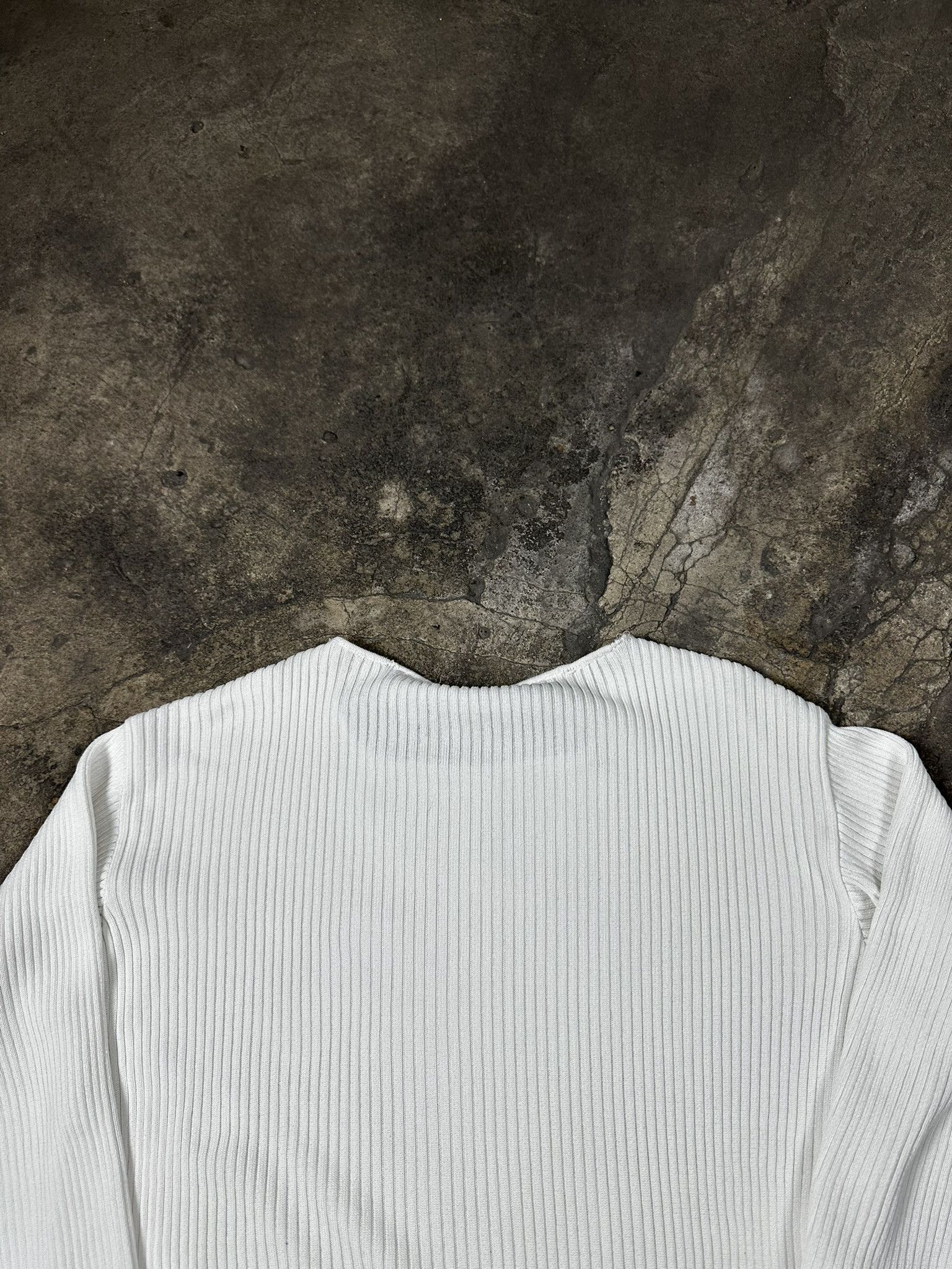Gianfranco Ferre × Vintage Vintage Gianfranco Ferre Cable Cotton Knit Sweater Size L / US 10 / IT 46 - 4 Thumbnail