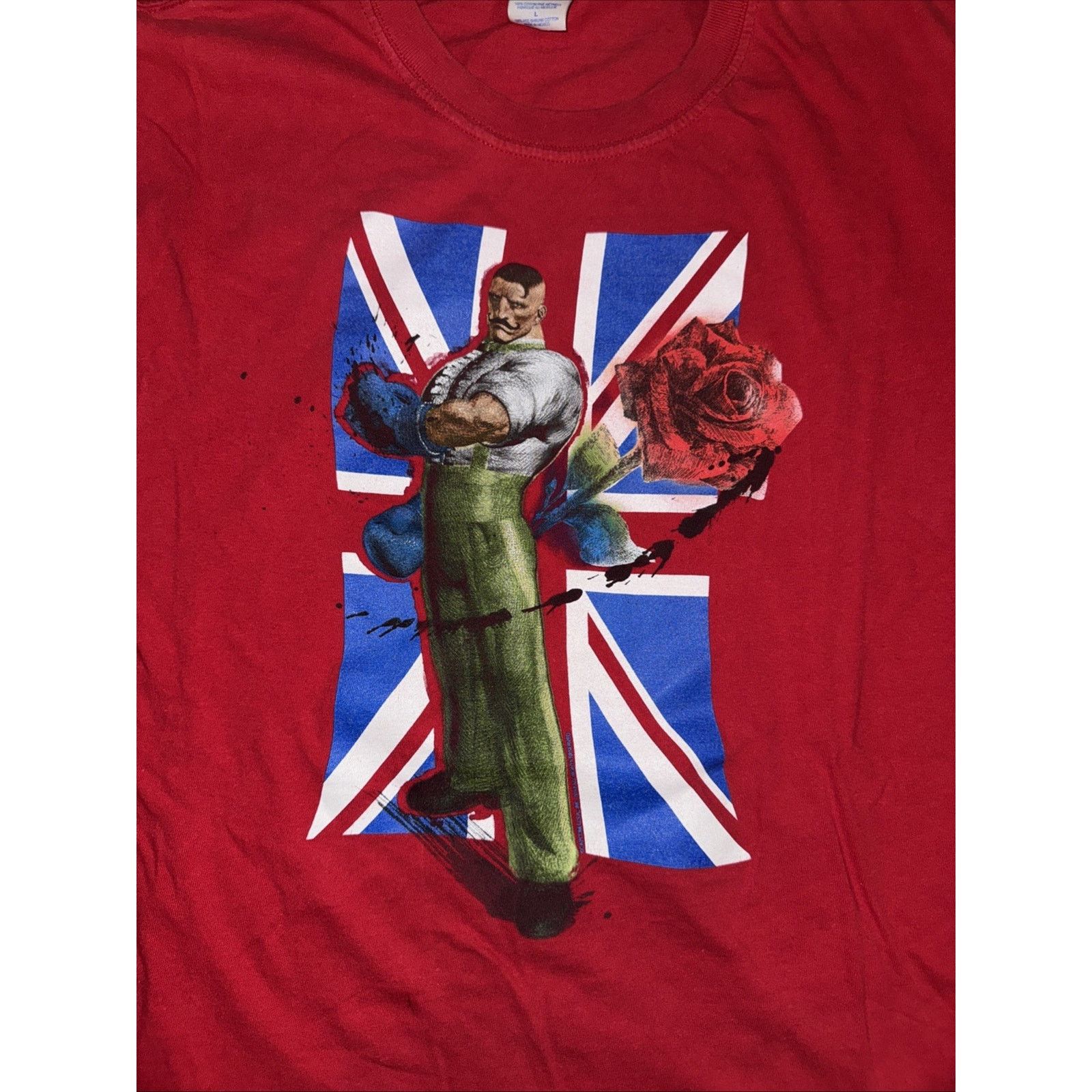 Band Tees × Vintage RARE Capcom Super Street Fighter IV T-Shirt Red Graphic L Size US L / EU 52-54 / 3 - 2 Thumbnail