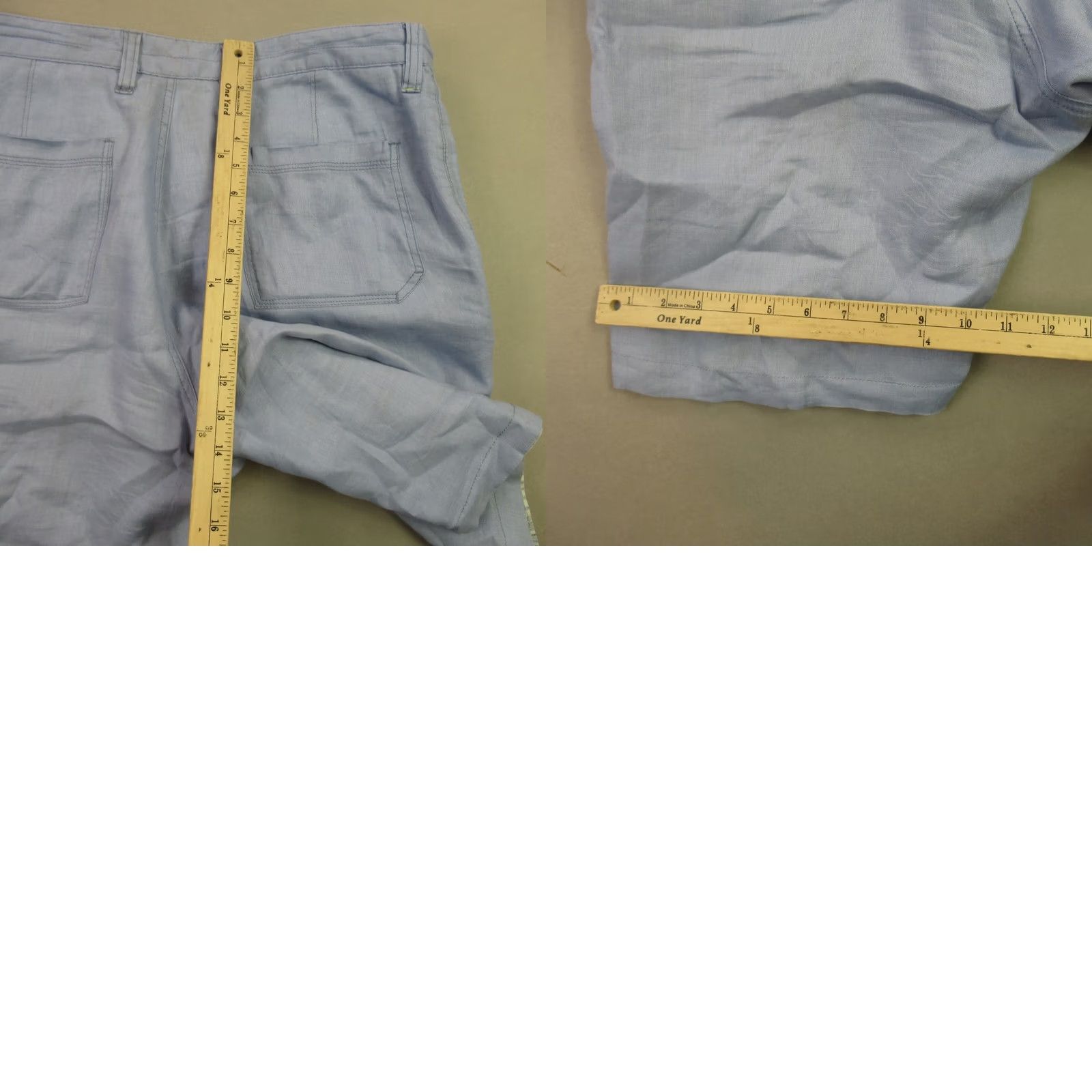 Vintage Mens Shorts 36 Pockets Button Lightweight Outdoors Chino Blue Size US 36 / EU 52 - 8 Thumbnail