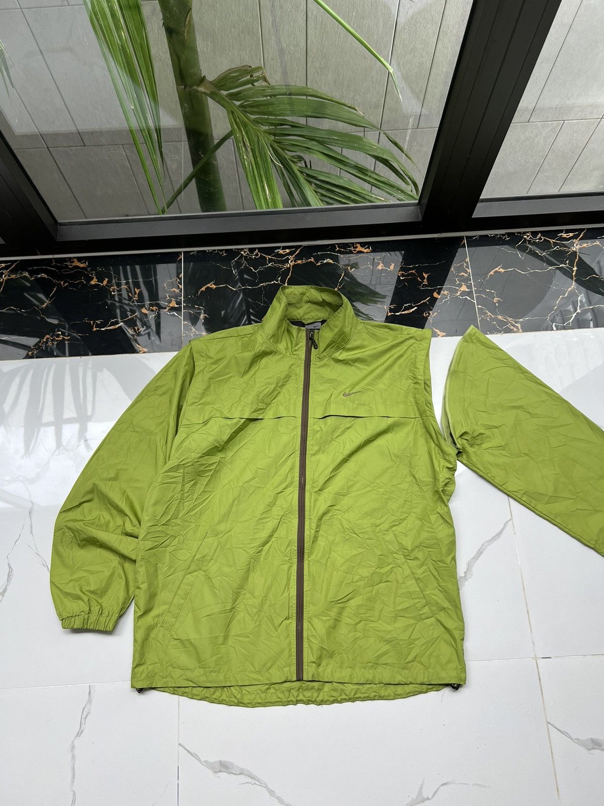 Nike × Vintage 90's NIKE TRANSFORMER JACKET + VEST SWOOSH LOGO Y2K Size US L / EU 52-54 / 3 - 4 Thumbnail