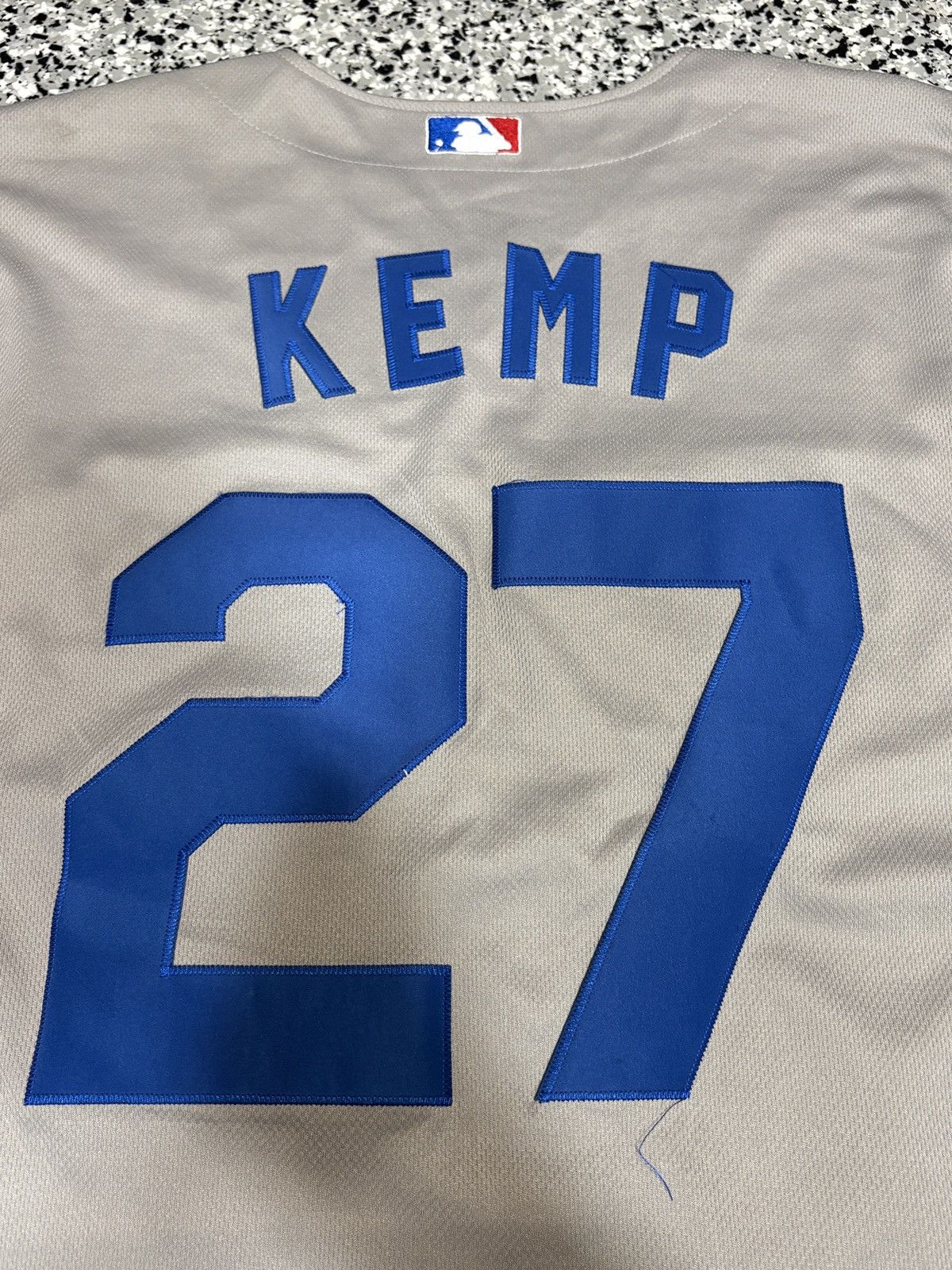 MLB Vintage Majestic L.A. Dodgers “KEMP #27” Jersey Size L 0578 Size US L / EU 52-54 / 3 - 4 Thumbnail
