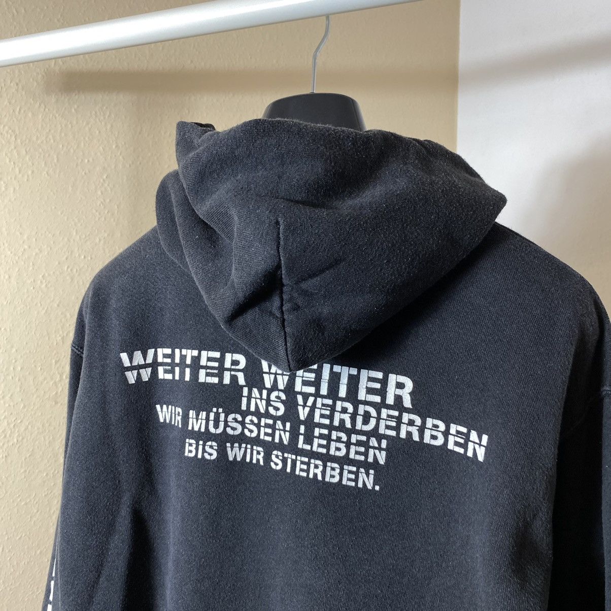 Vintage Vintage 2004 Rammstein Reise Hoodie Sweatshirt Skull Rare Size US M / EU 48-50 / 2 - 11 Thumbnail