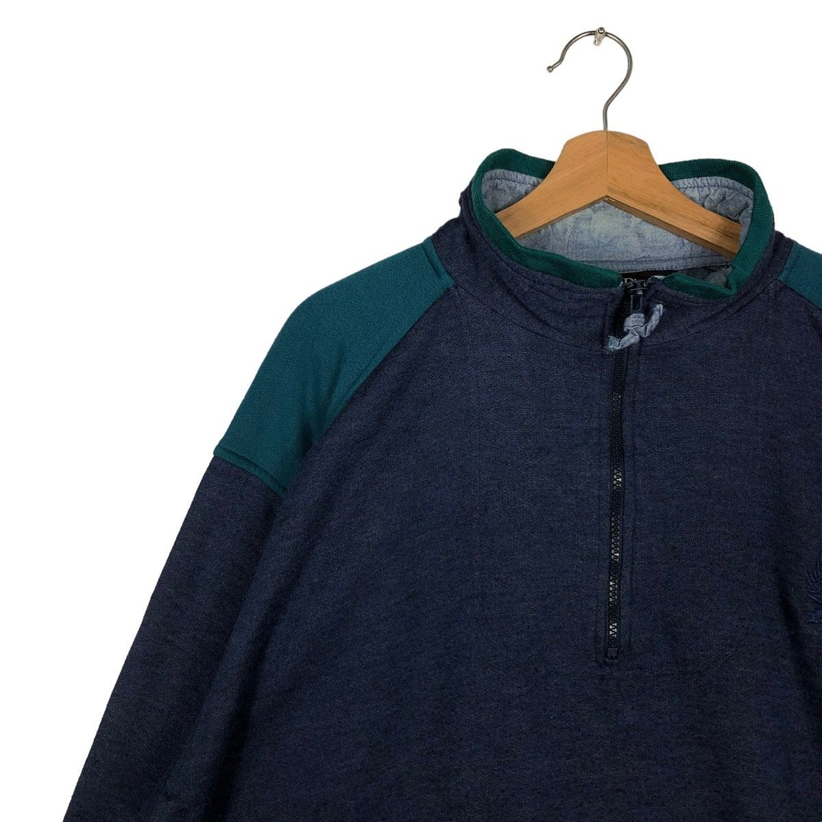 Christian Dior Monsieur Vintage Collar Sweatshirt Pull Over Christian Dior Monsiuer Size US XL / EU 56 / 4 - 4 Thumbnail
