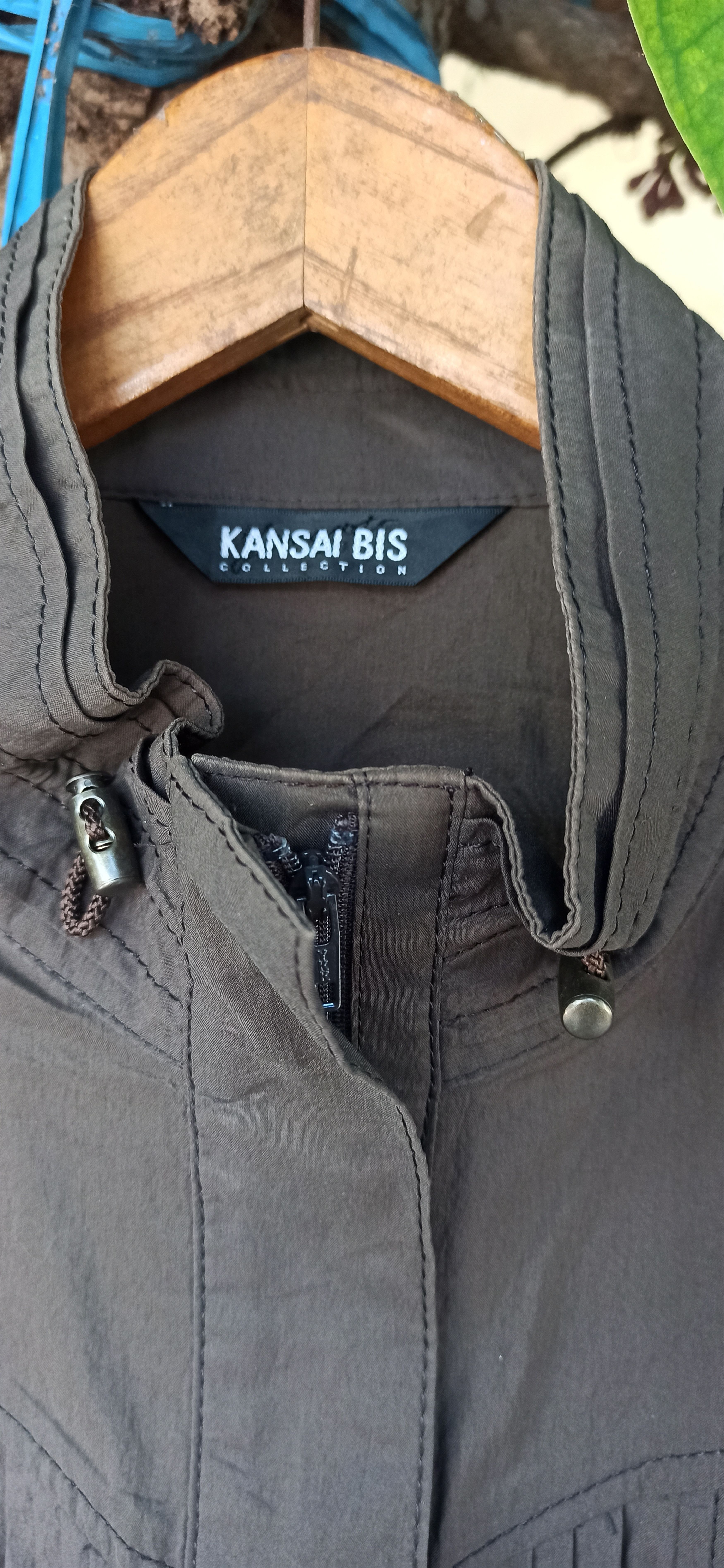 Japanese Brand × Kansai Yamamoto × Vintage 🔥Kansai Bis Collection Kansai Yamamoto Brown Jacket Size US S / EU 44-46 / 1 - 2 Thumbnail