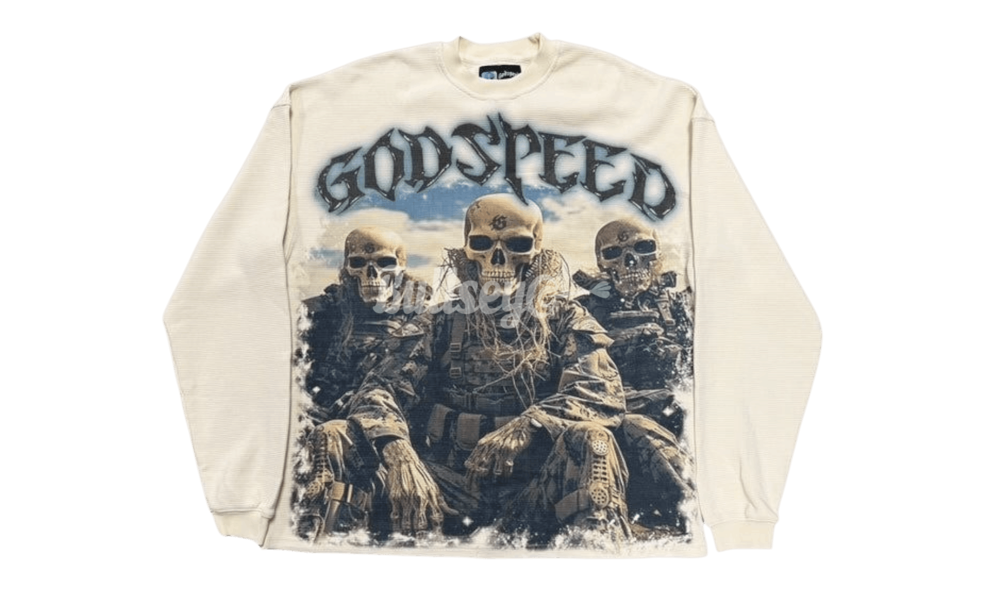Godspeed Squadron Bone Thermal Longsleeve T-Shirt Size US S / EU 44-46 / 1 - 1 Thumbnail