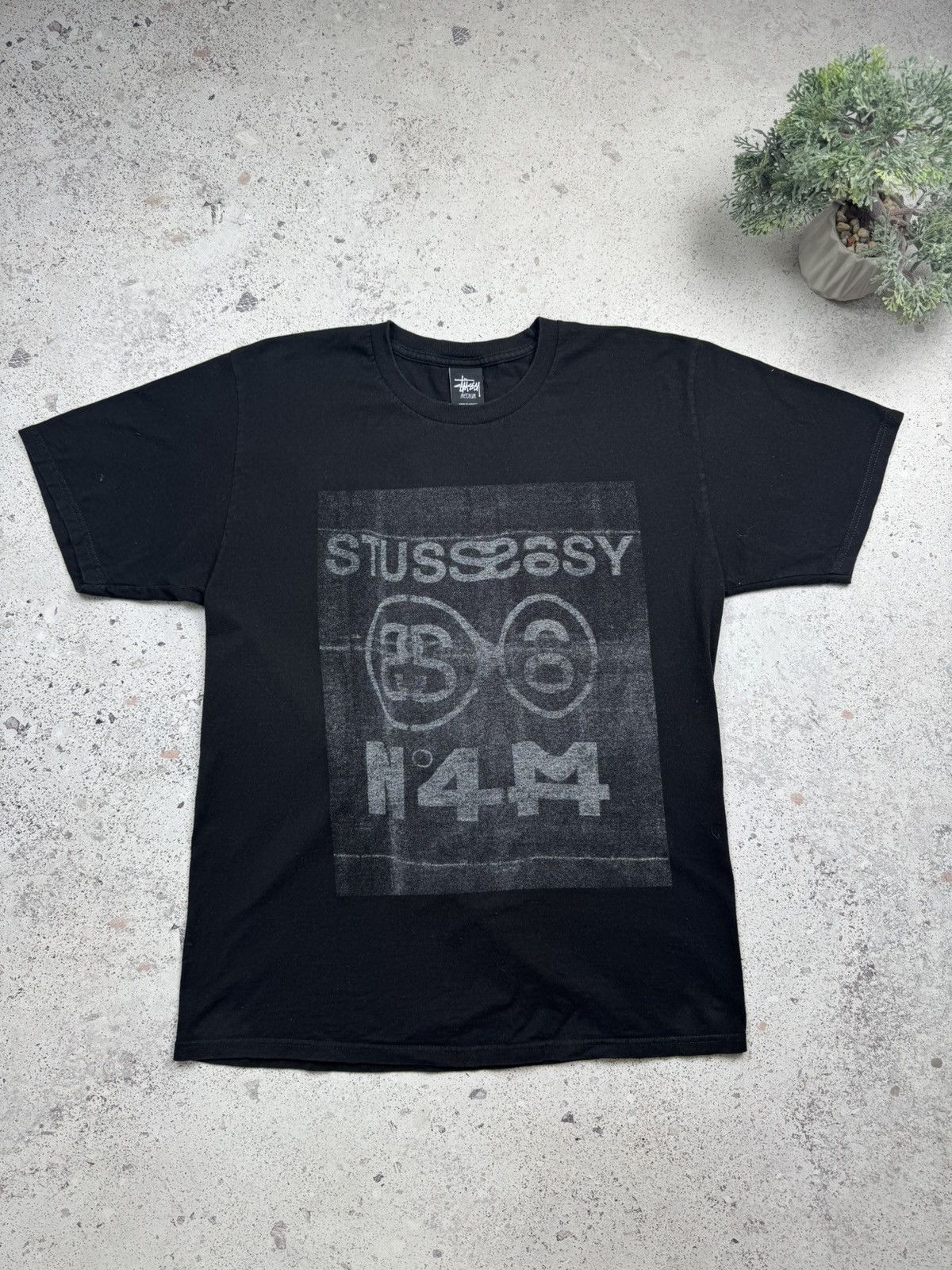 old STUSSY Tシャツ STUSSY 90s OG Stüssy T-shirt Vintage Rasta Jazz Saxophon Logo