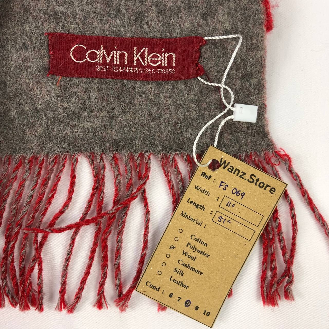 Calvin Klein Calvin Klein Scarf / Muffler / Neckwear FS069 Size ONE SIZE - 4 Thumbnail