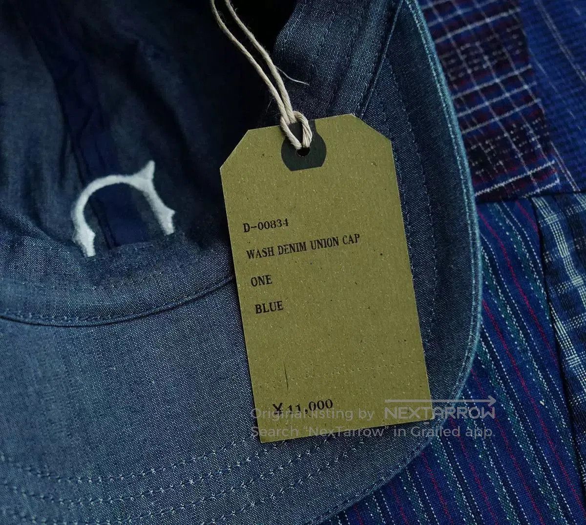 THE H.W.DOG&CO. h.w.dog & co wash denim union cap. Size ONE SIZE - 6 Thumbnail