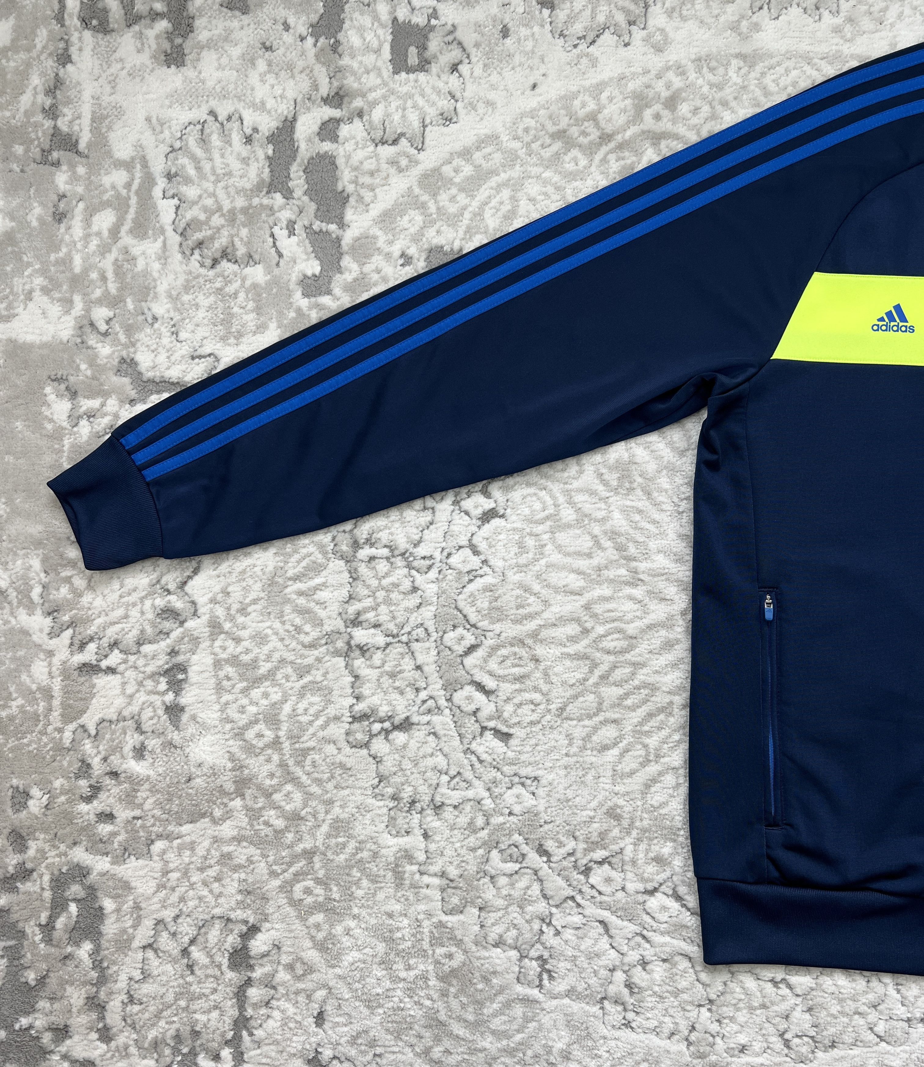 Adidas Adidas Nitrocharge Track Jacket Navy/Neon Size US M / EU 48-50 / 2 - 12 Thumbnail