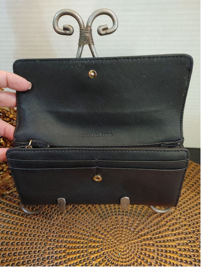 Michael Kors Michael Kors Hamilton Traveler Large Flap Wallet Size ONE SIZE - 5 Thumbnail