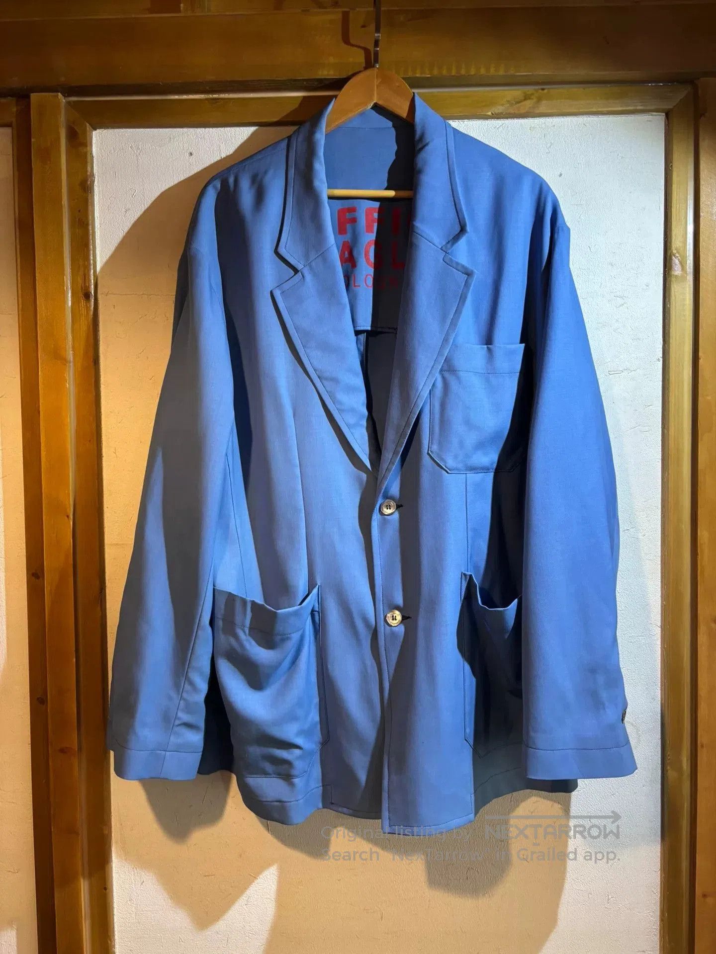 Magliano Magliano Reversible Wool Oversized Blazer. Size US S / EU 44-46 / 1 - 1 Thumbnail