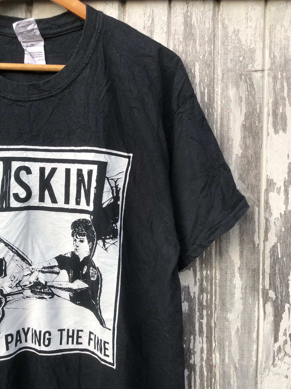 Band Tees × Nirvana × Vintage Vintage Y2K No Skin “Paying The Fine” Tshirt Size US L / EU 52-54 / 3 - 7 Thumbnail