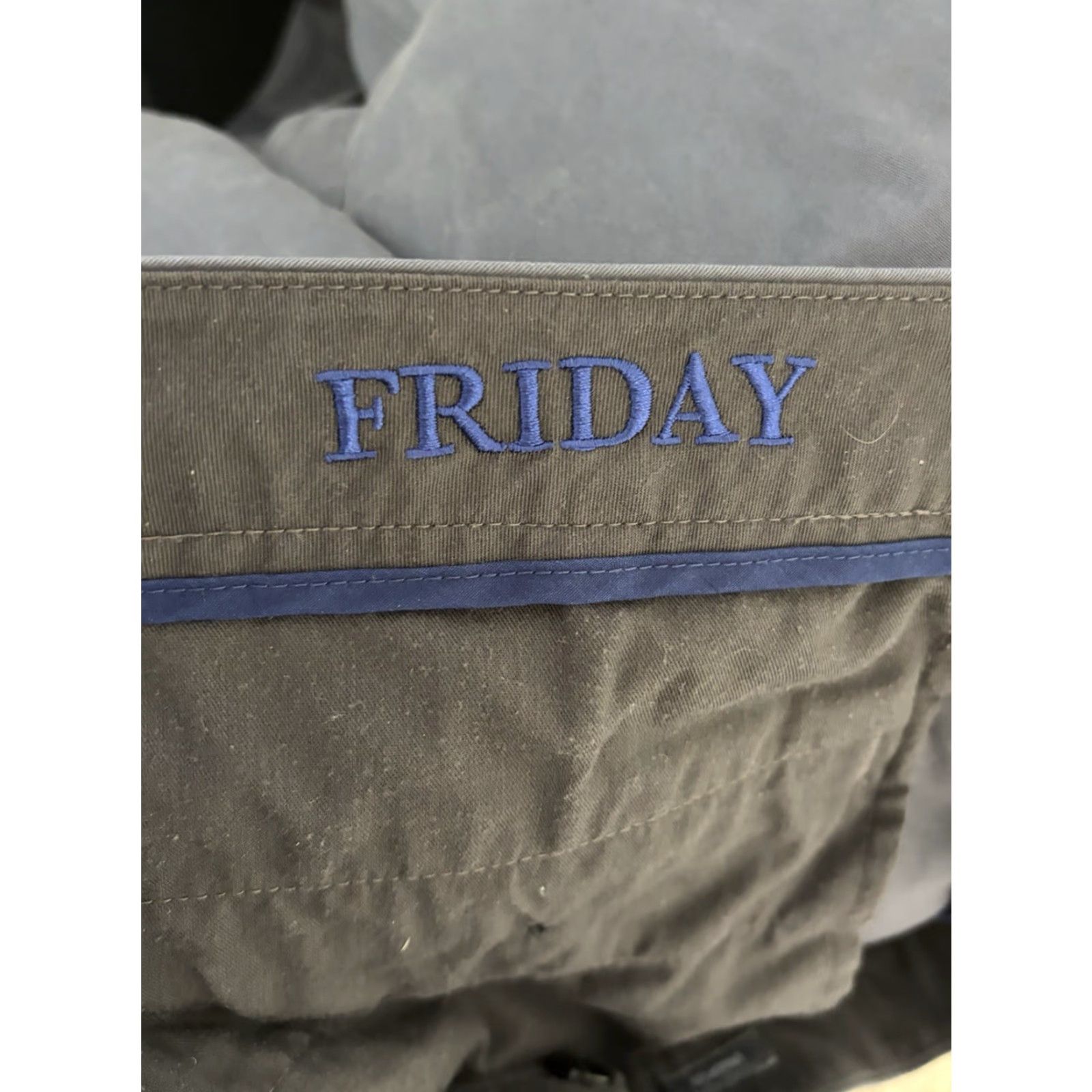 Bonobos Bonobos Weekday Warrior Friday Straight Leg Gray Pants 31x32 Slim Casual Mens Pants Size US 31 - 3 Thumbnail