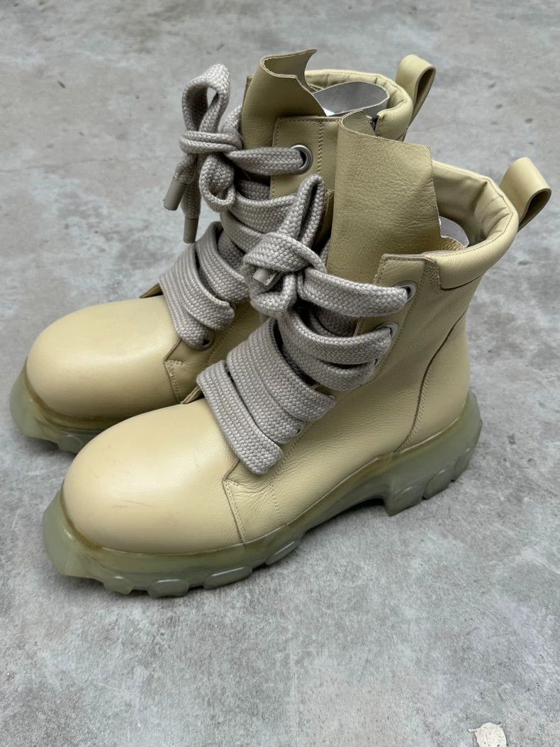 Rick Owens Rick Owens Thick shoelace octopus bottom boots 2501-Nextar Size US 10 / EU 43 - 1 Thumbnail