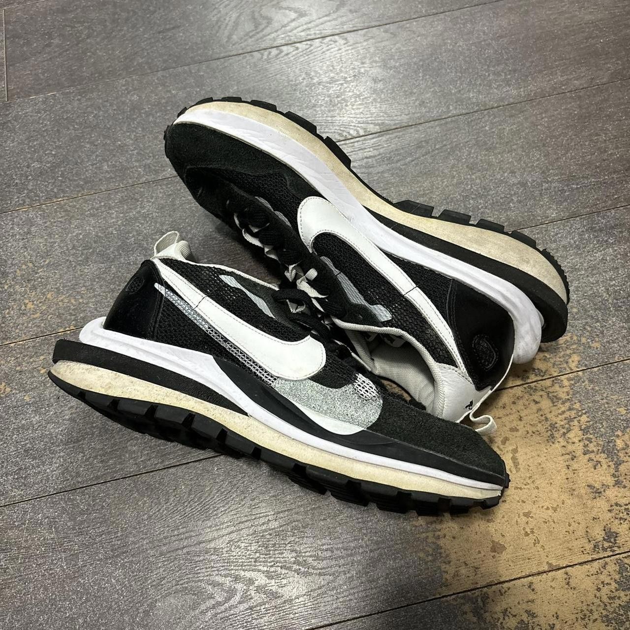 Nike Nike Vaporwaffle Sacai Black and White shoes USED 8.5 Size US 8.5 / EU 41-42 - 1 Thumbnail