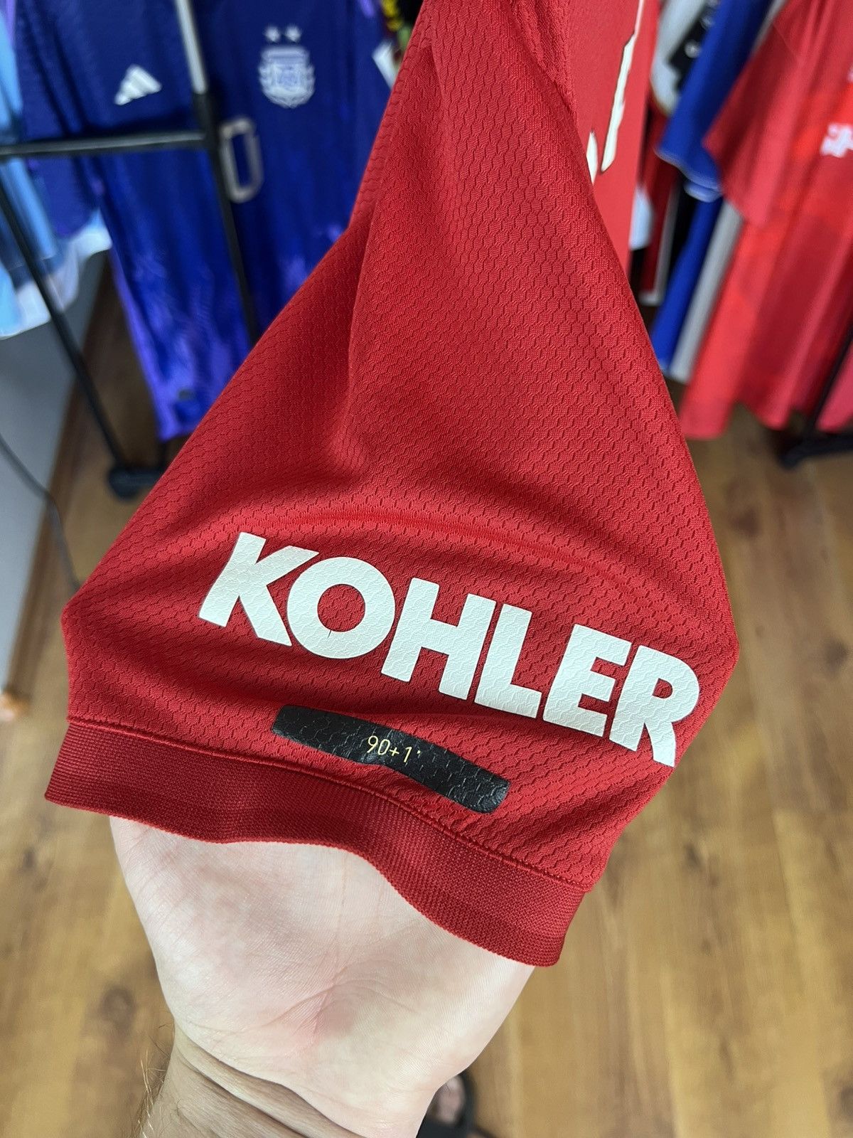 Adidas Soccer Jersey Adidas Manchester United 2019/20 James #21 Size US M / EU 48-50 / 2 - 3 Thumbnail