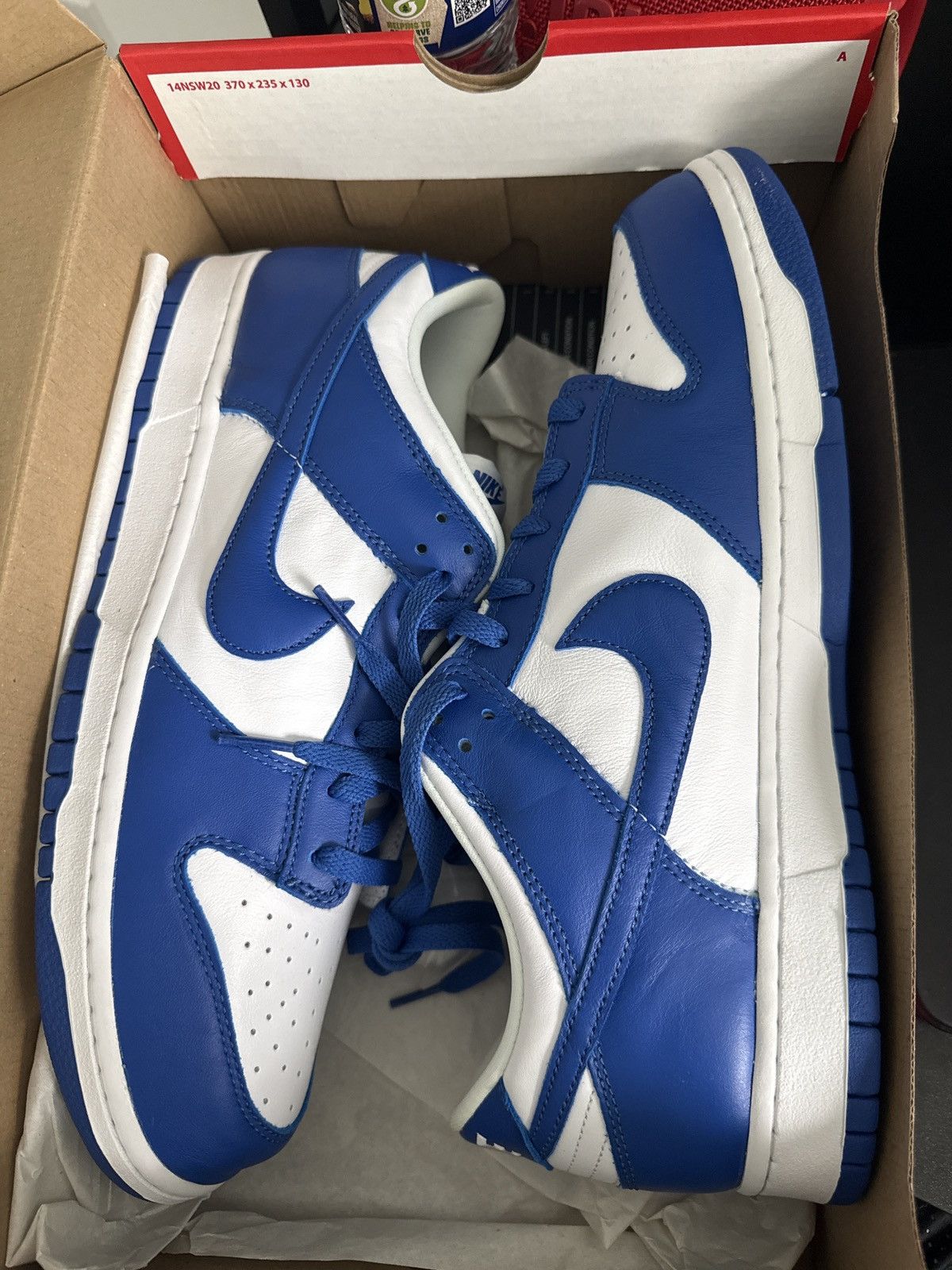 Nike Nike Dunk Low Kentucky 2020 Size US 13 / EU 46 - 7 Thumbnail